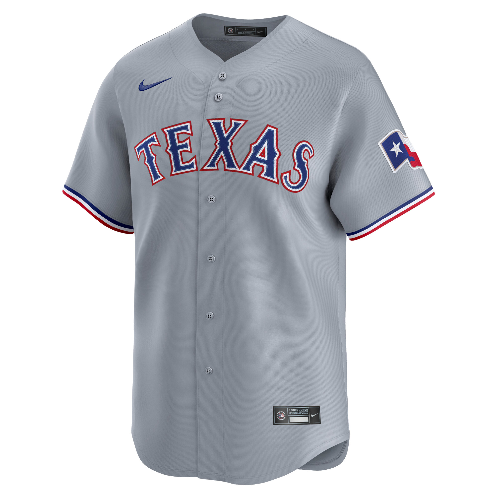 Texas Rangers Jacob deGrom Gray Road Limited Player MLB Jersey Men's
