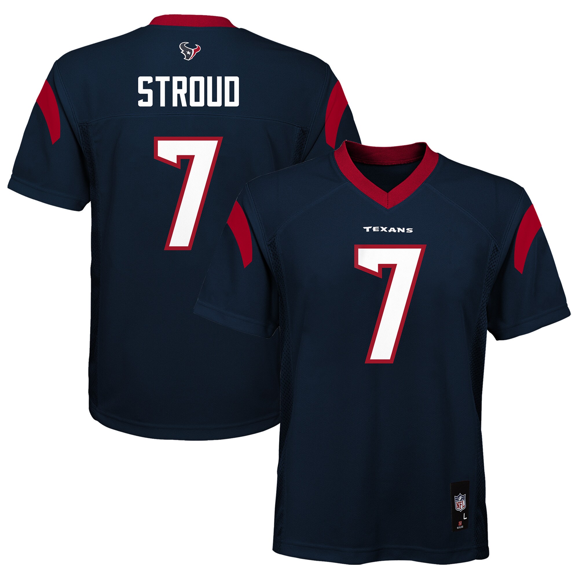 C.J. Stroud Houston Texans Youth  Replica Player Jersey - Navy