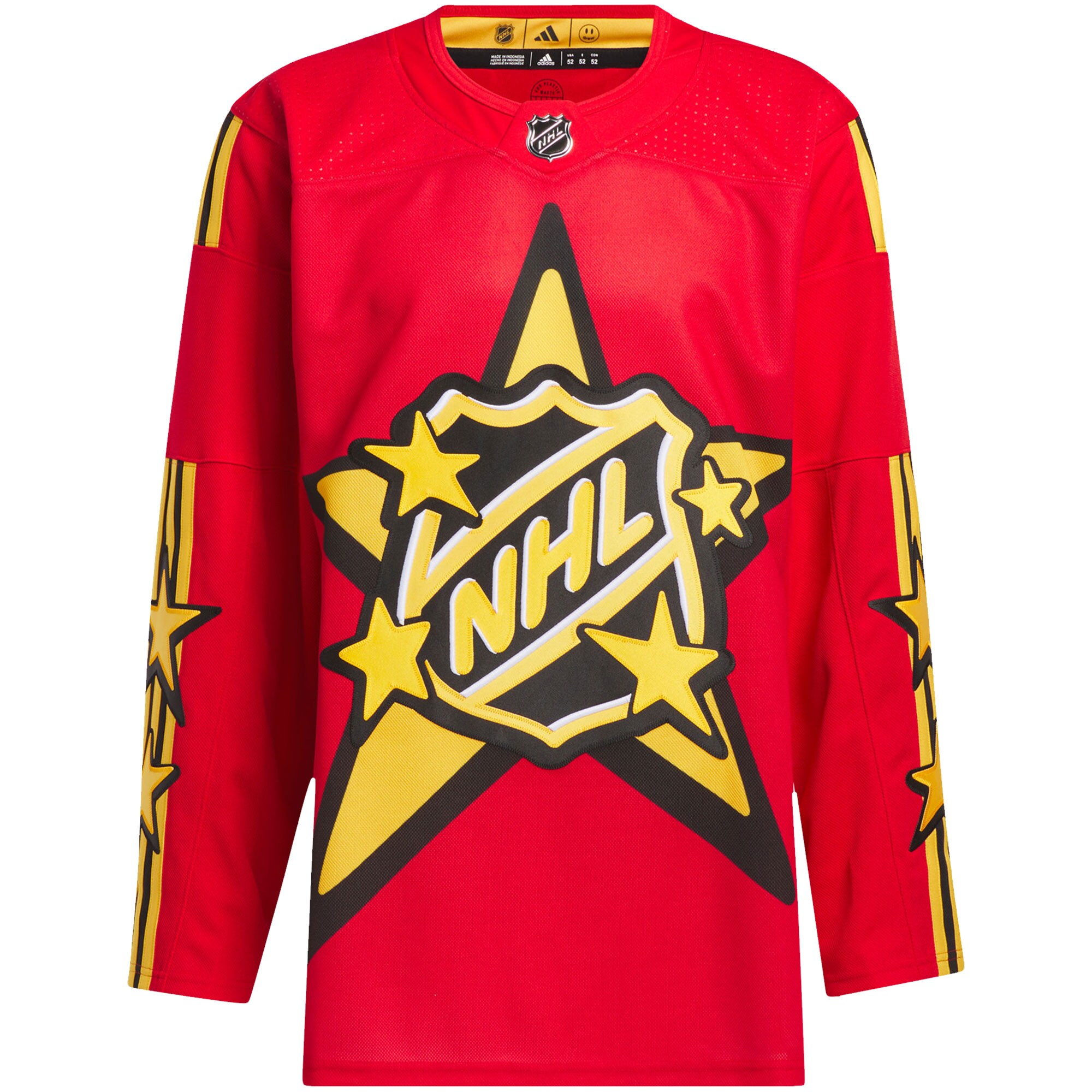 2024 All Star Game x drew house Red Primegreen NHL Jersey Men's
