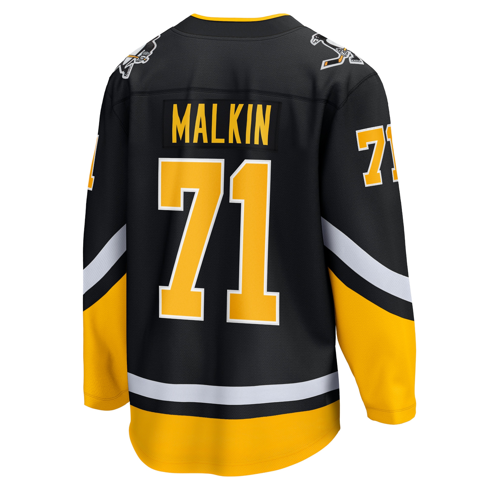 Pittsburgh Penguins Evgeni Malkin Black Alternate Premier Breakaway Player NHL Jersey Men's
