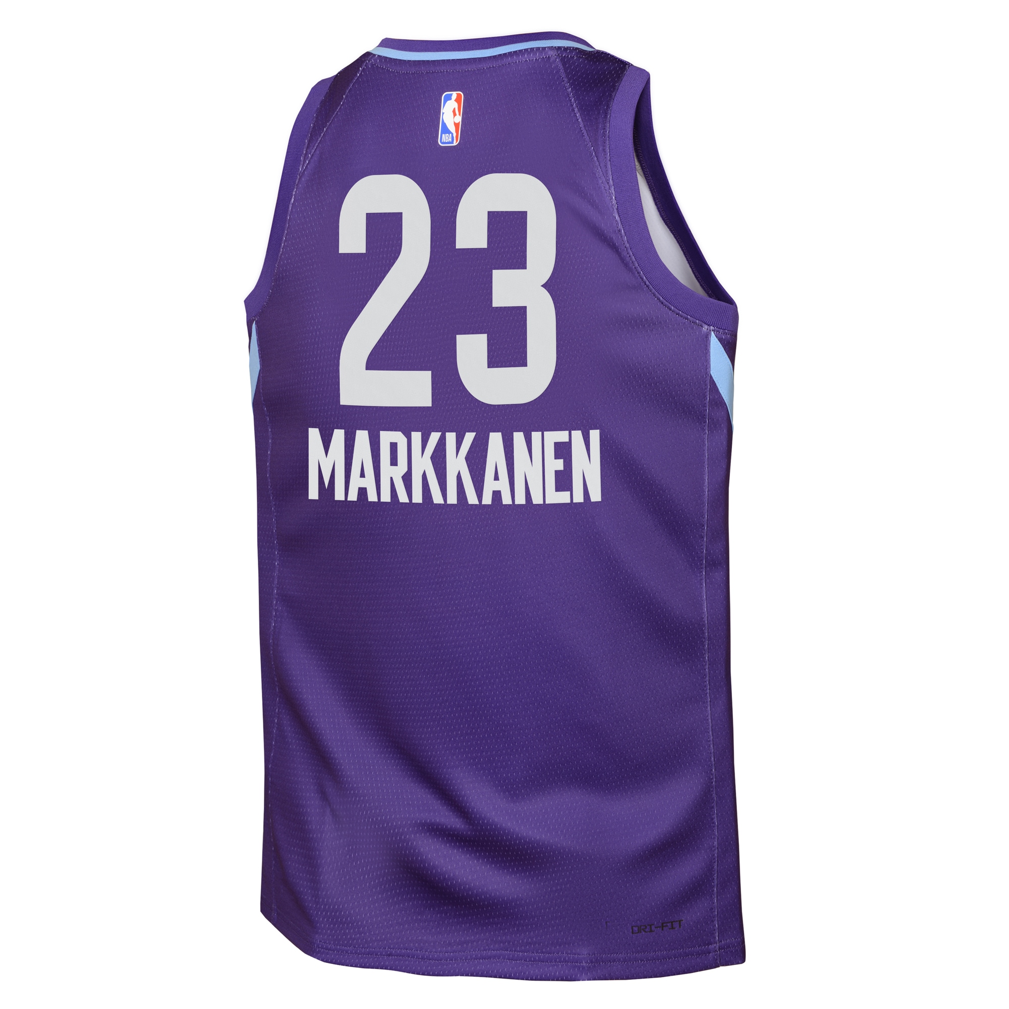 Utah Jazz City Edition Swingman 2024 Purple Lauri Markkane NBA Jersey Youth