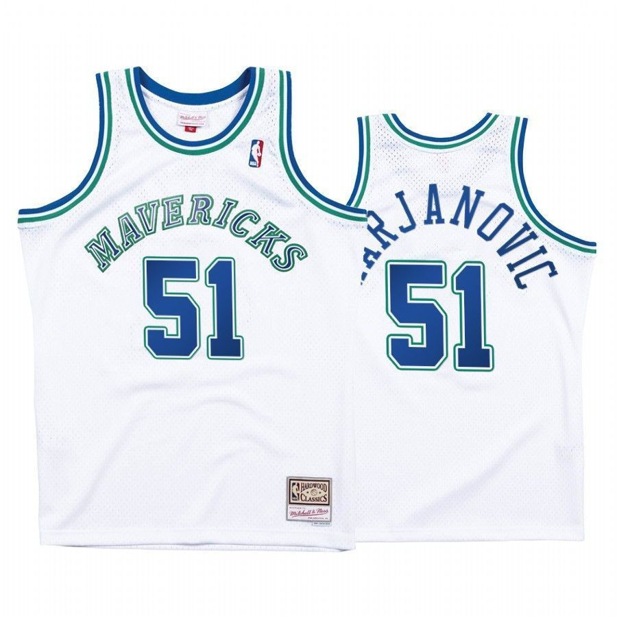 Dallas Mavericks Boban Marjanovic 51 Hardwood Classics NBA Jersey Men's