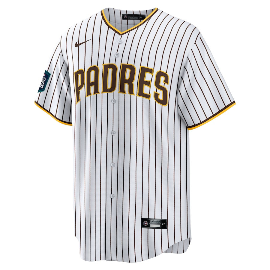 Manny Machado 13 San Diego Padres 2024 World Tour Seoul Series Home White MLB Jersey Men's
