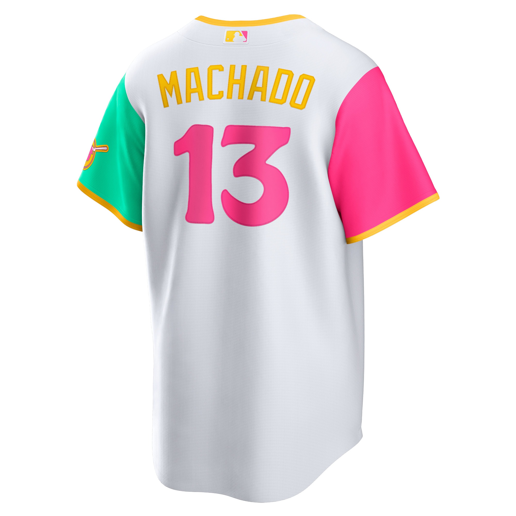 San Diego Padres Manny Machado White City Connect Player MLB Jersey Men's