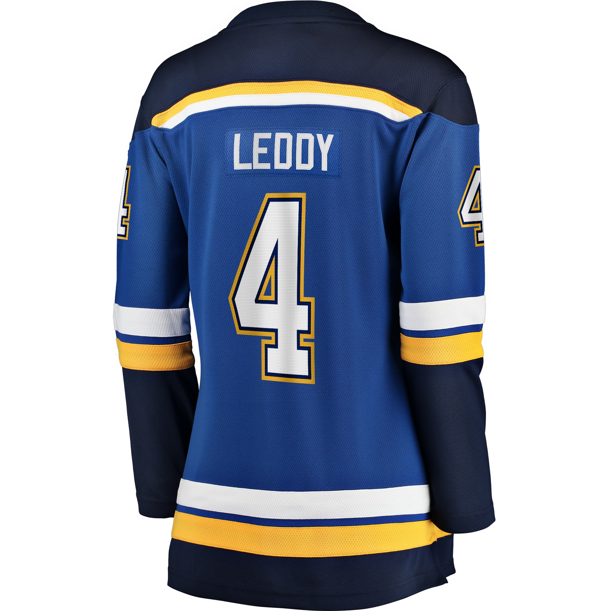 St. Louis Blues Nick Leddy Blue Home Breakaway Player NHL Jersey Women's