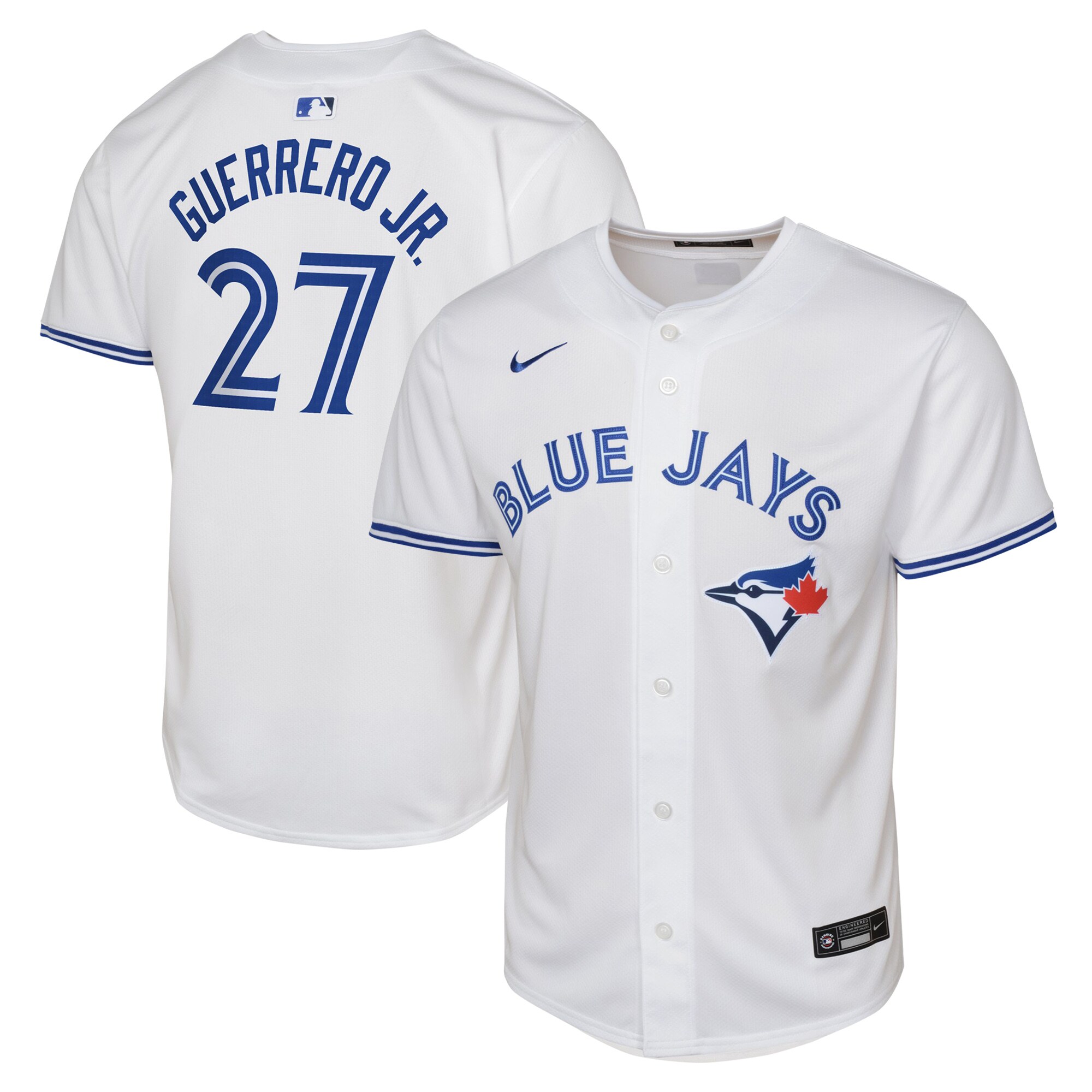 Toronto Blue Jays Vladimir Guerrero Jr. White Home Limited Player MLB Jersey Youth