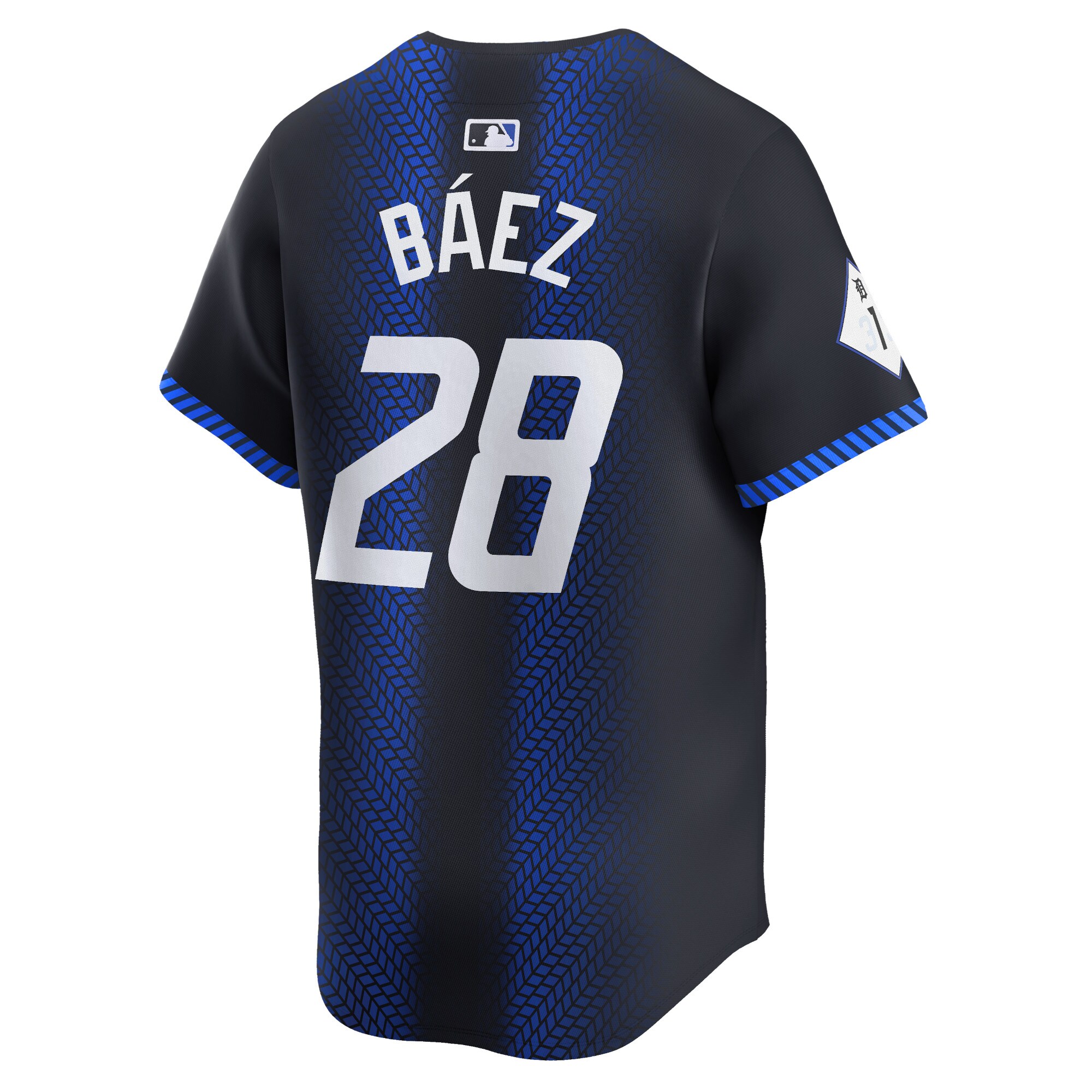 Detroit Tigers Javier Baez Navy 2024 City Connect Limited MLB Jersey Men's