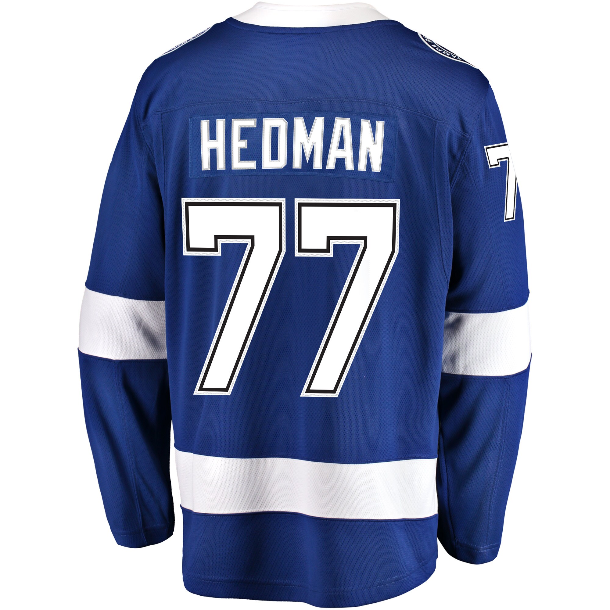 Tampa Bay Lightning Victor Hedman Blue Home Breakaway Player NHL Jersey Men's