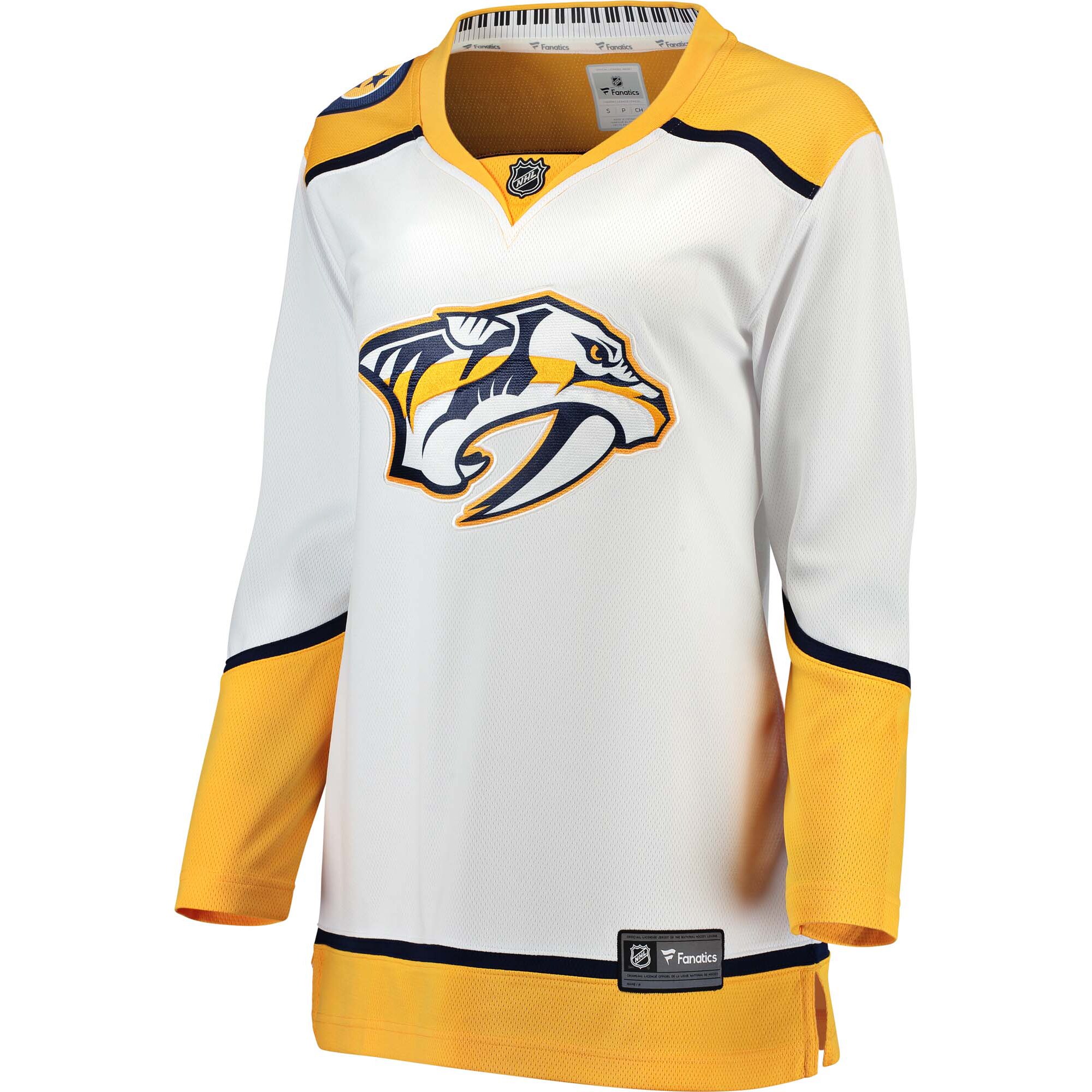 Nashville Predators White Away Breakaway NHL Jersey Women's