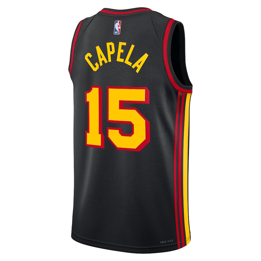Clint Capela 15 Atlanta Hawks Unisex Swingman Statement Edition Black NBA Jersey Unisex