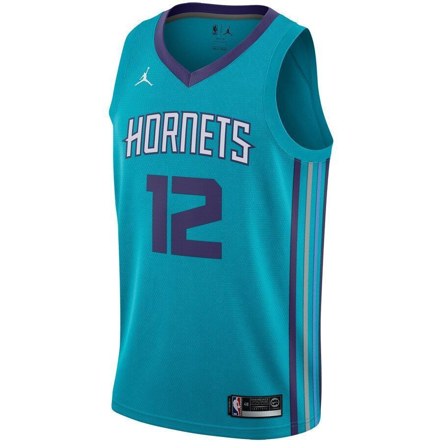 Dwight Howard Charlotte Hornets Swingman Icon Edition Teal NBA Jersey Men's