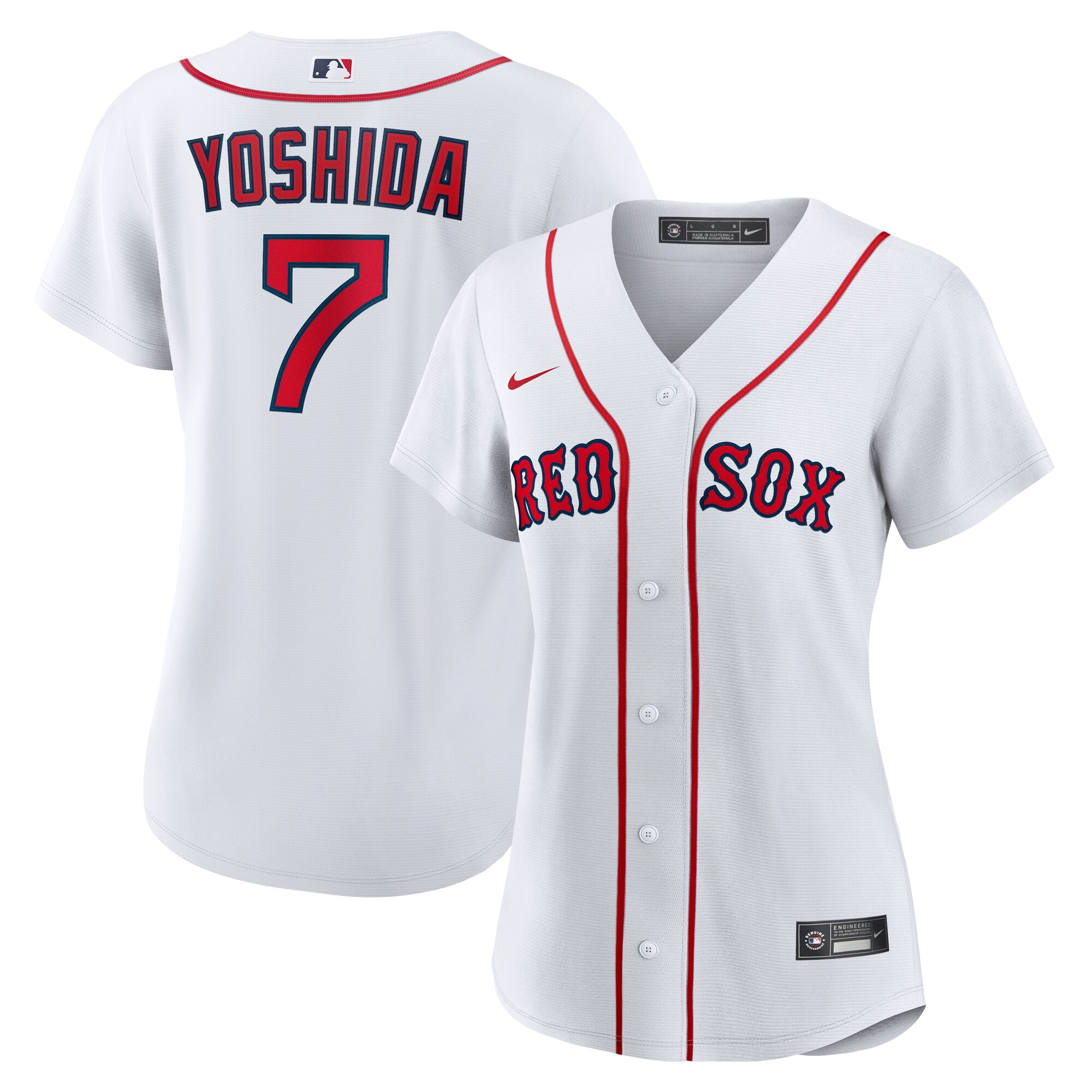 Boston Red Sox Masataka Yoshida White Home MLB Jersey Women's