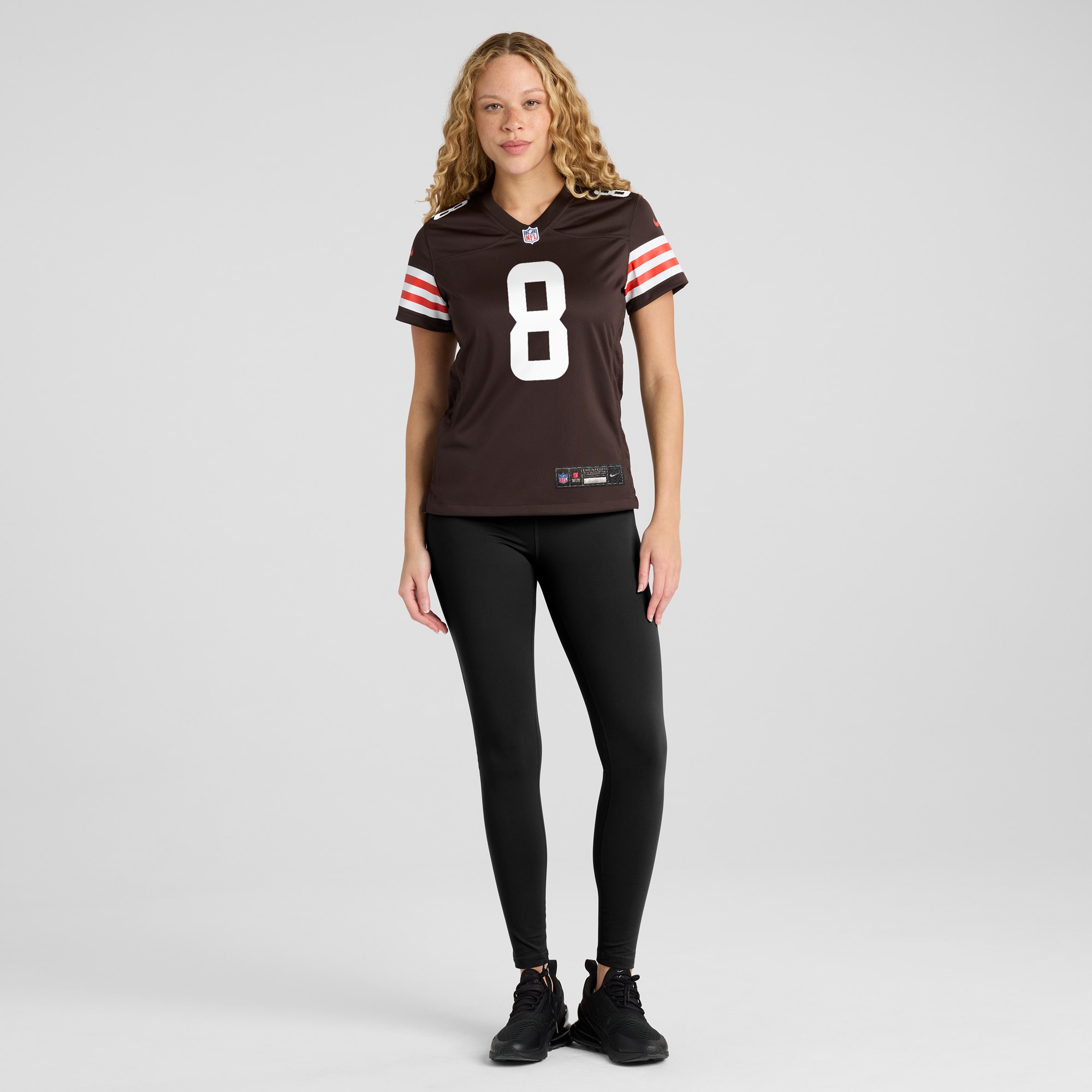 Cleveland Browns Elijah Moore Brown Game NFL Jersey Women's