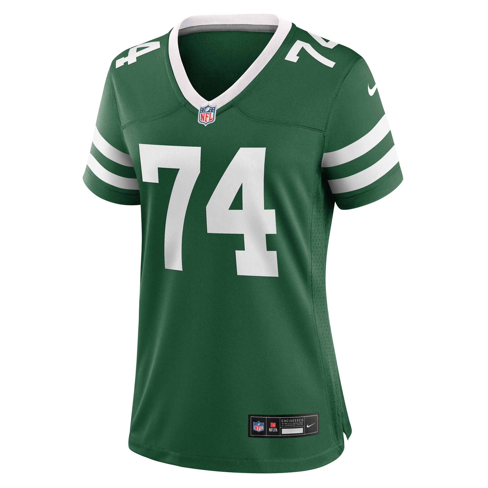 New York Jets Olu Fashanu Legacy Green Team Game NFL Jersey Women's