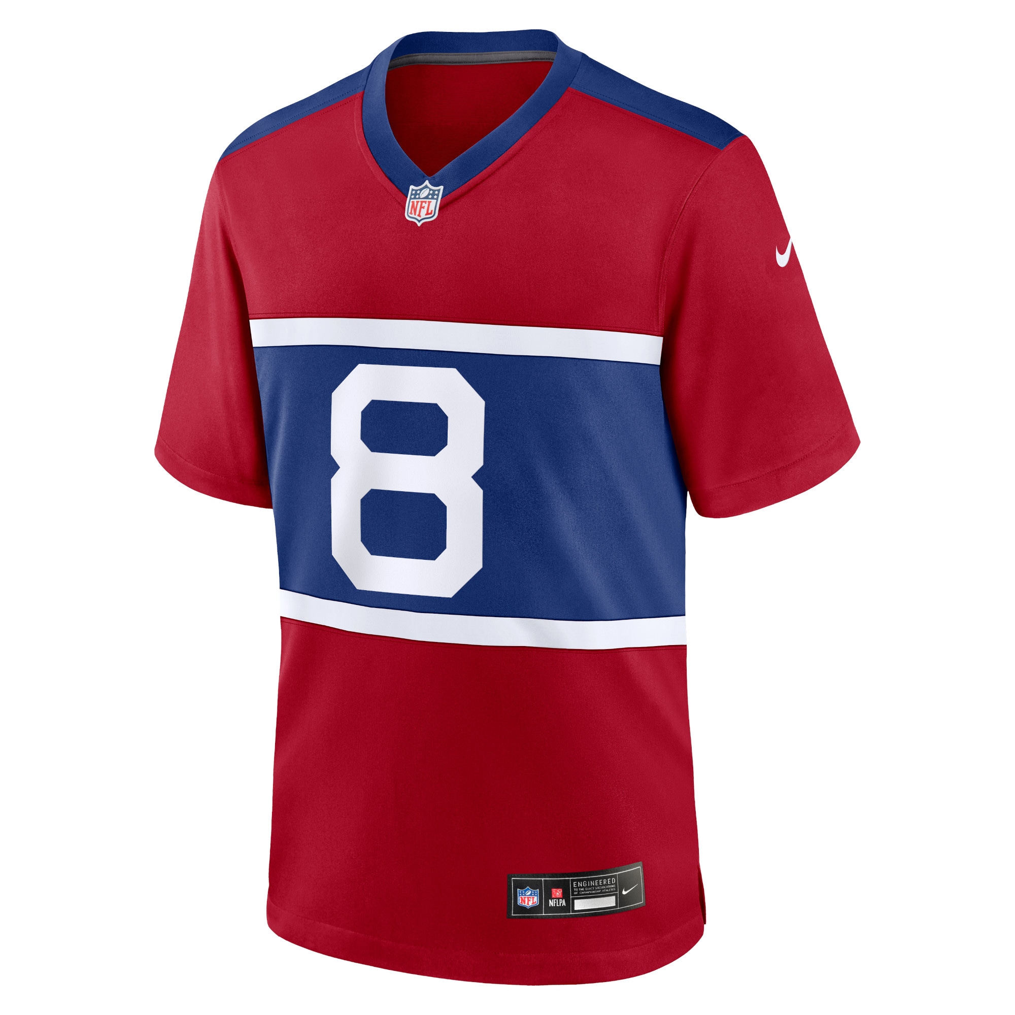 New York Giants Daniel Jones Century Red Alternate Player Game NFL Jersey Men's