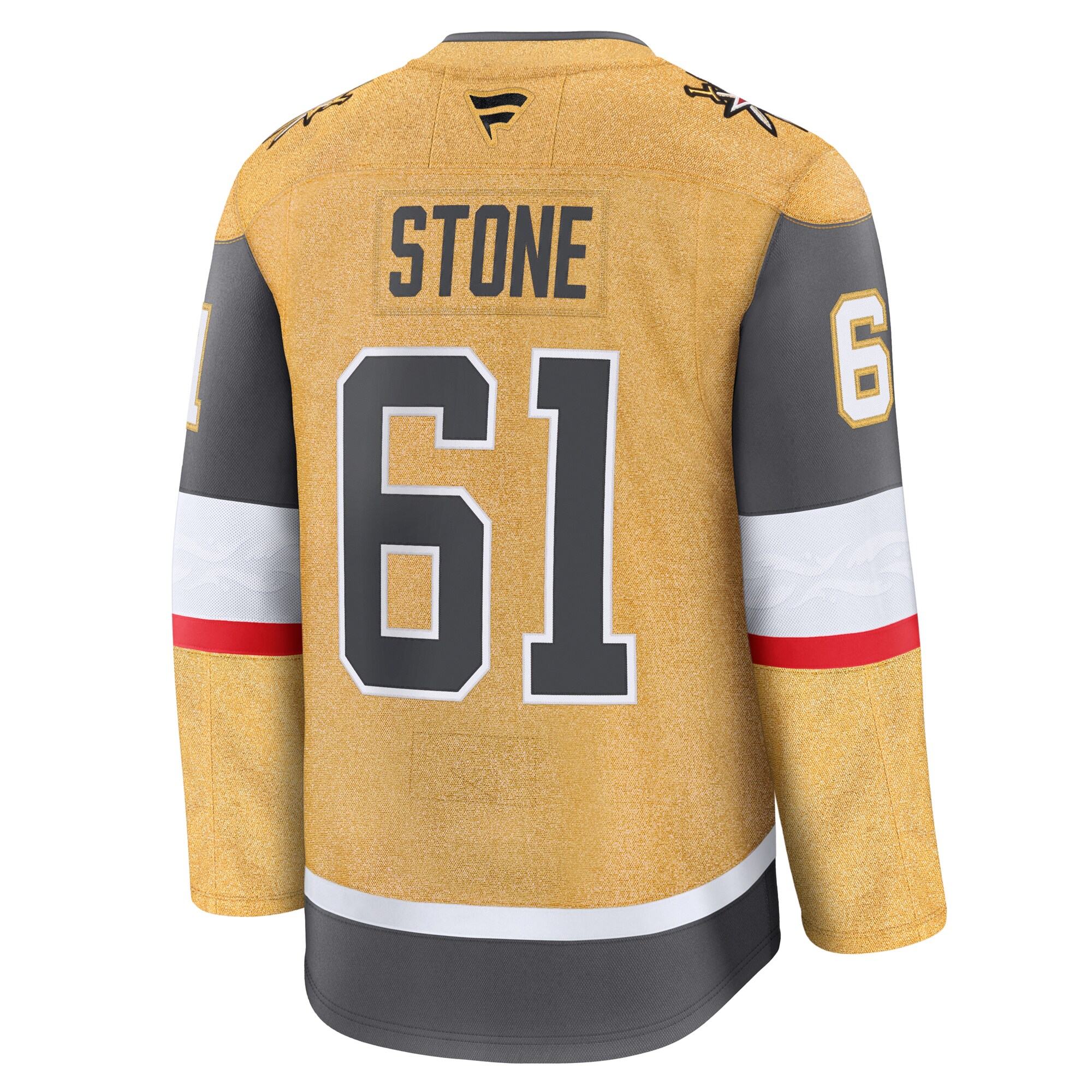 Vegas Golden Knights Mark Stone Gold Home Premium NHL Jersey Men's
