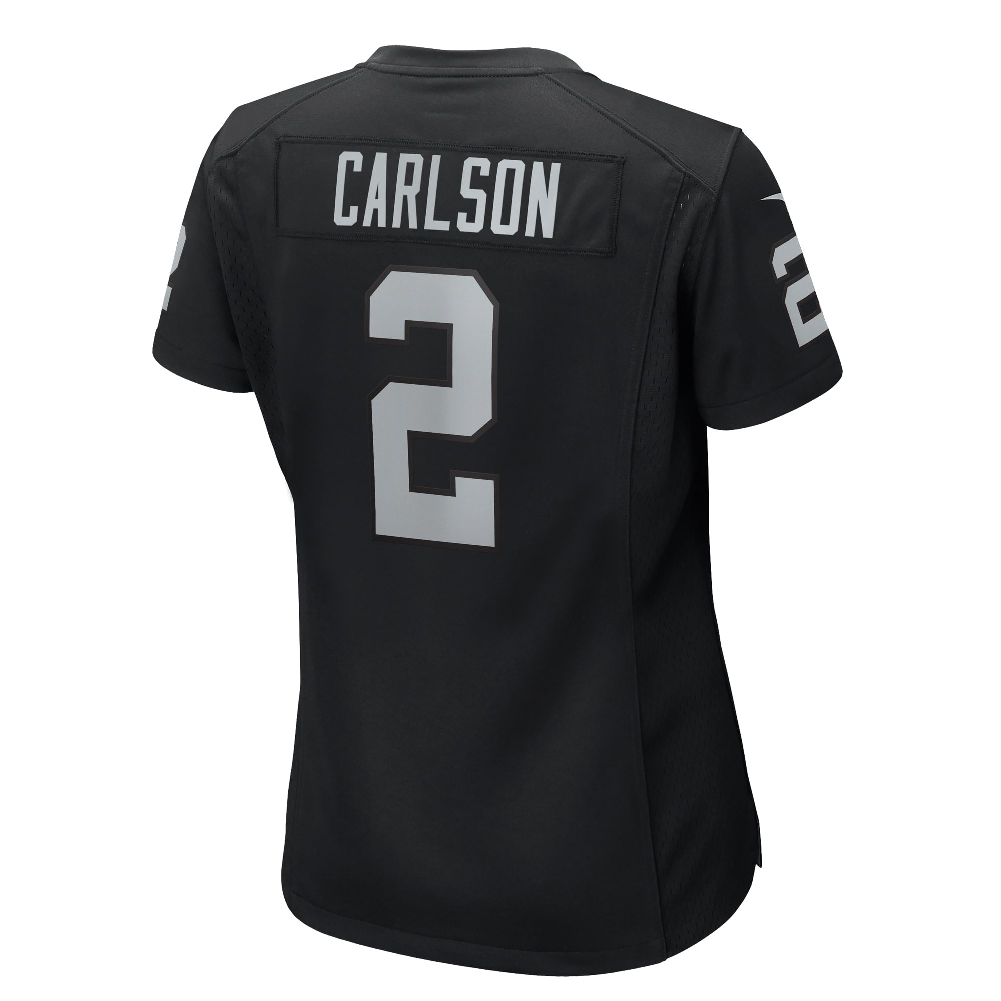 Las Vegas Raiders Daniel Carlson Black Game NFL Jersey Women's