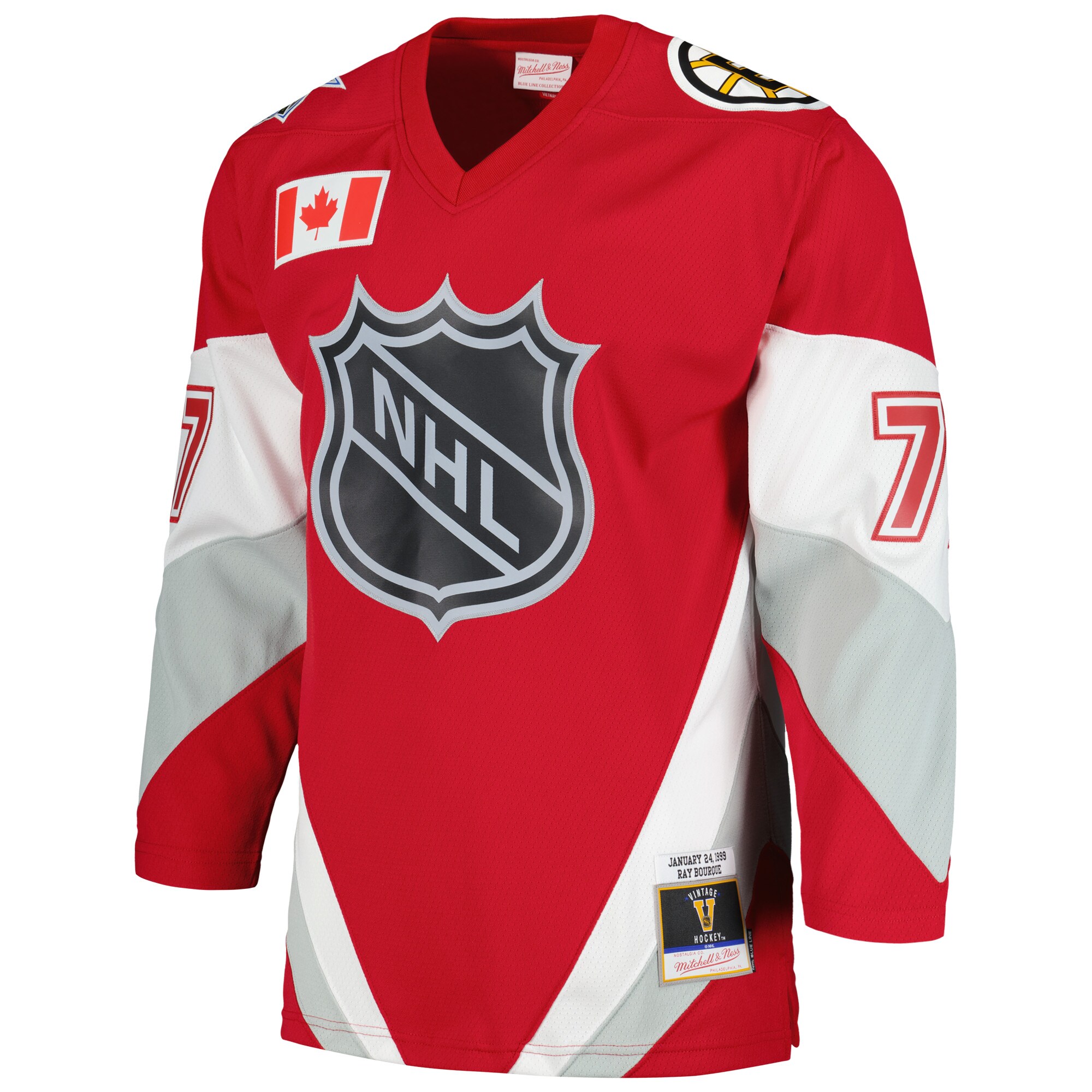 Ray Bourque Mitchell Ness Scarlet 1999 All Star Game Blue Line Player NHL Jersey Men's