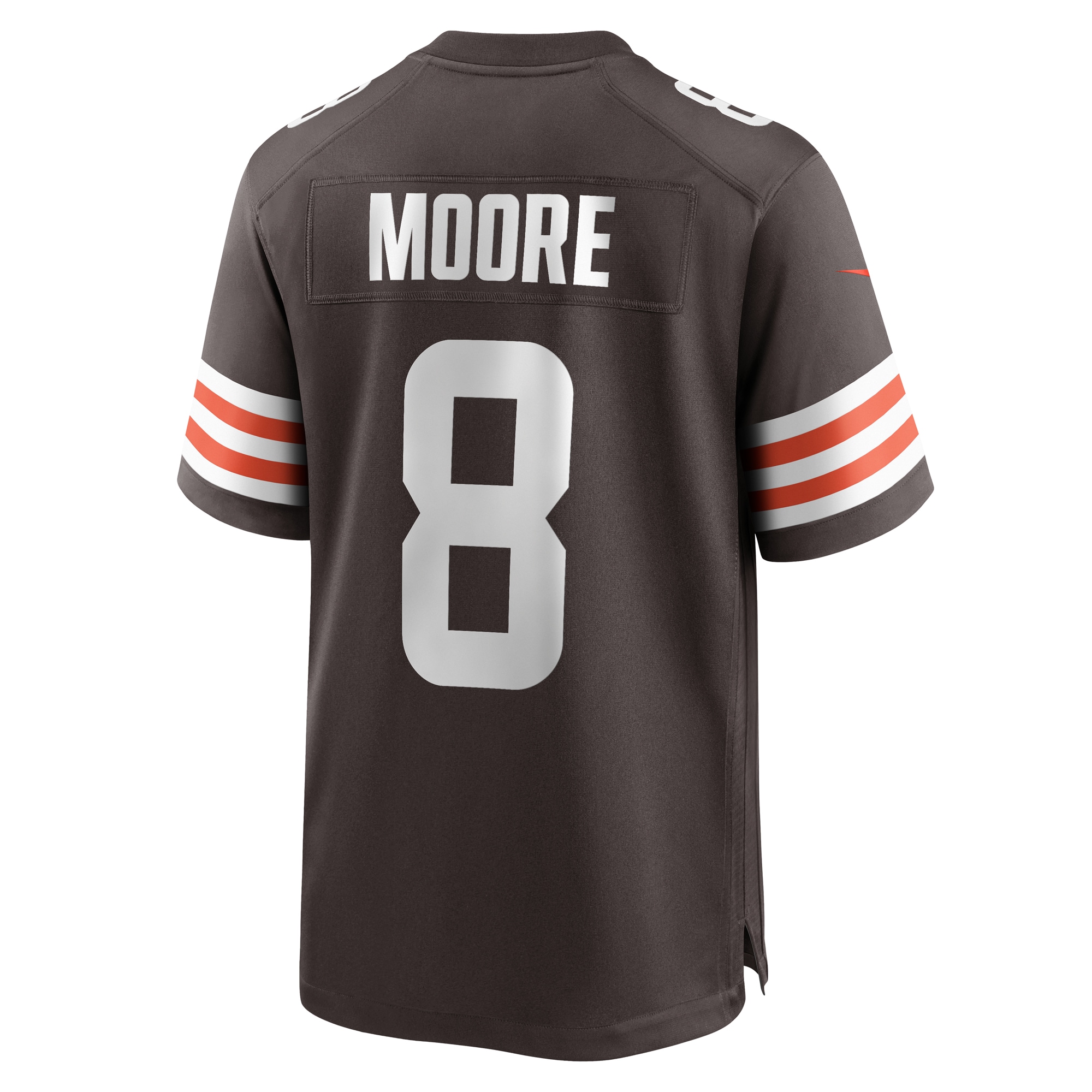 Cleveland Browns Elijah Moore Brown Game NFL Jersey Men's