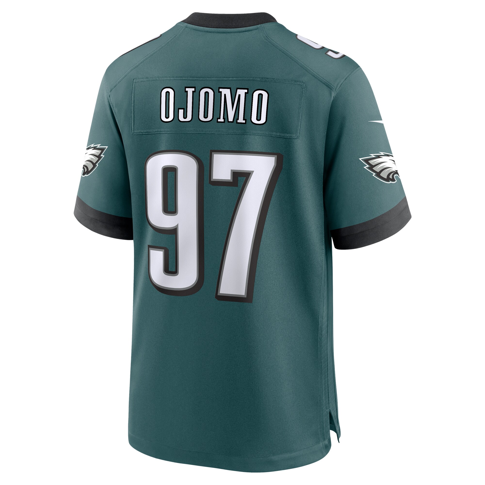 Philadelphia Eagles Moro Ojomo Midnight Green Team Game NFL Jersey Men's