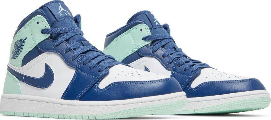 Air Jordan 1 Mid Blue Mint 554724-413