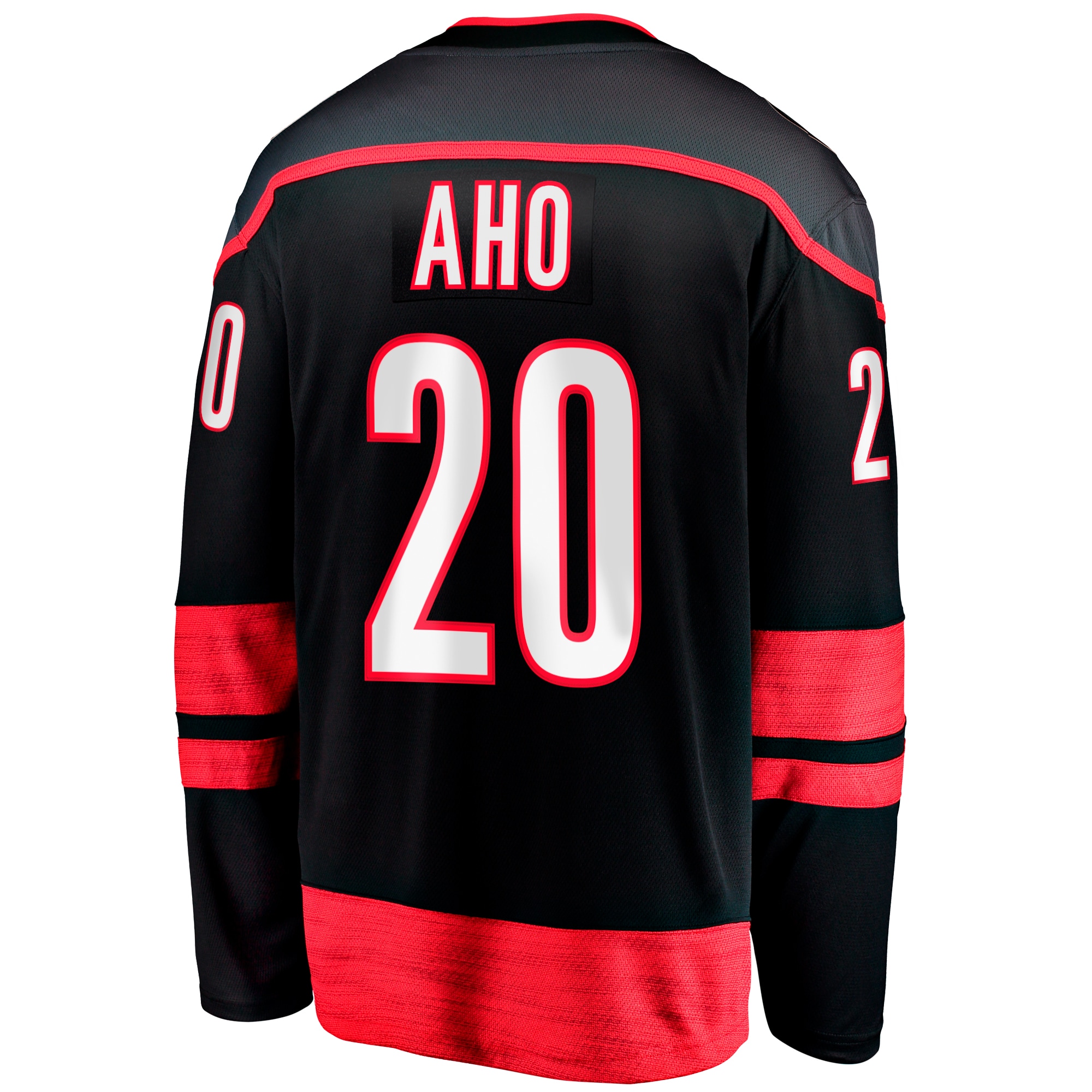 Carolina Hurricanes Sebastian Aho Black Home Breakaway NHL Jersey Men's