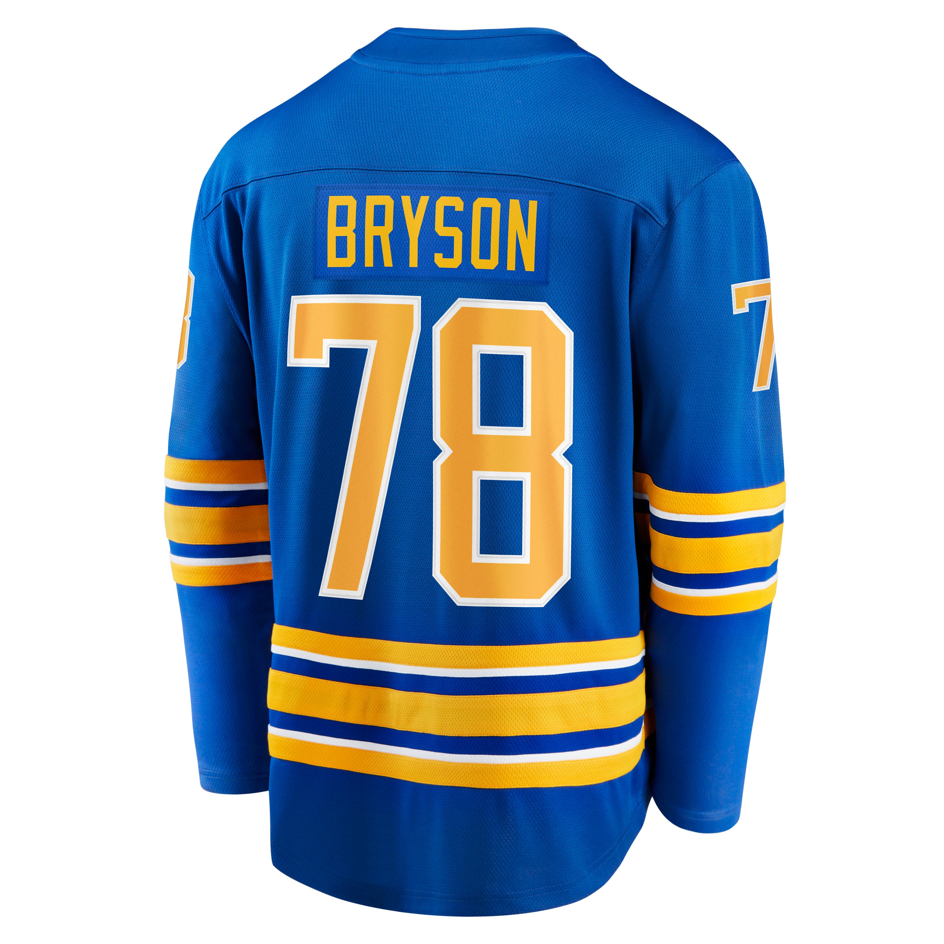 Buffalo Sabres Jacob Bryson Royal Home Breakaway Player NHL Jersey Men's