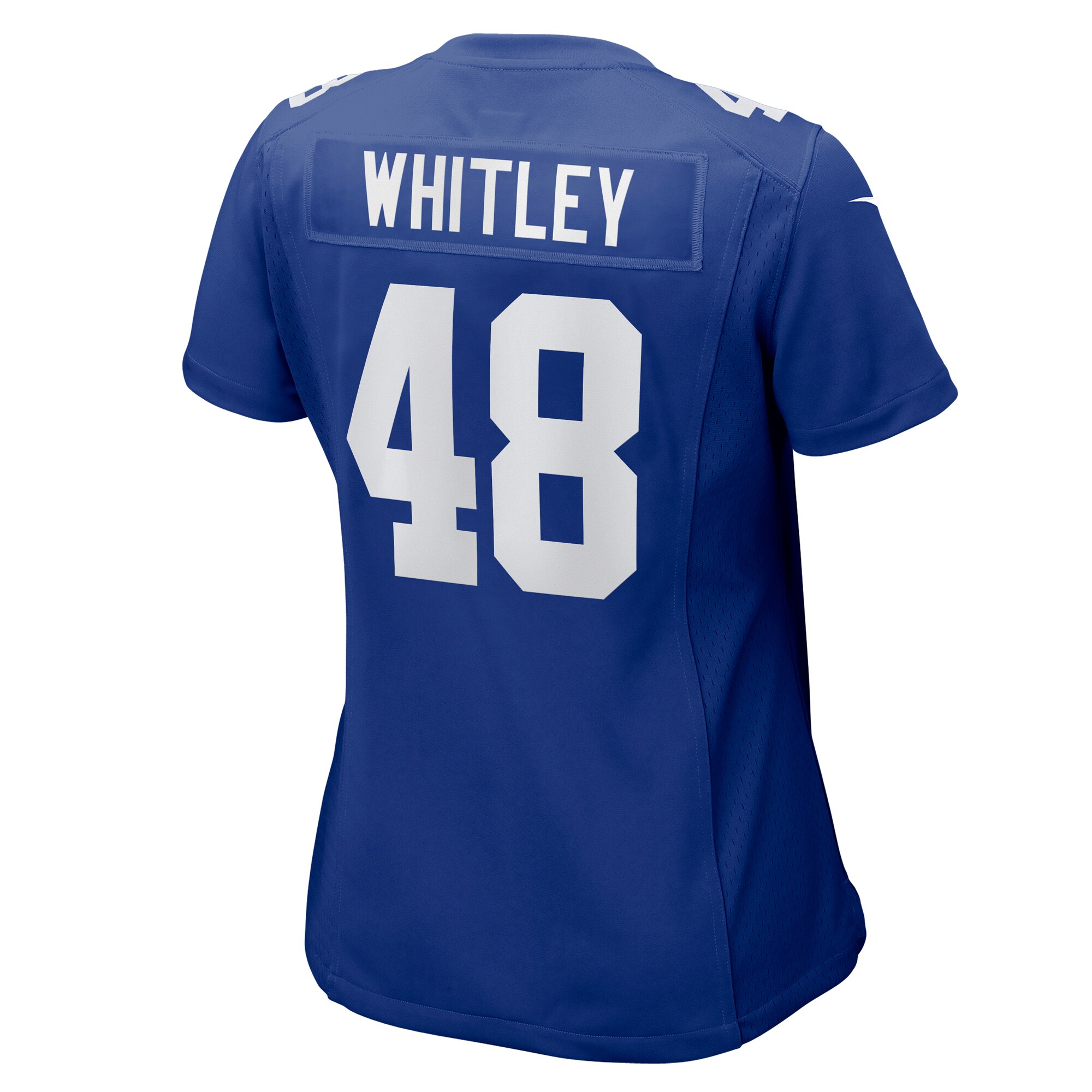 New York Giants Benton Whitley Royal Game NFL Jersey Women's