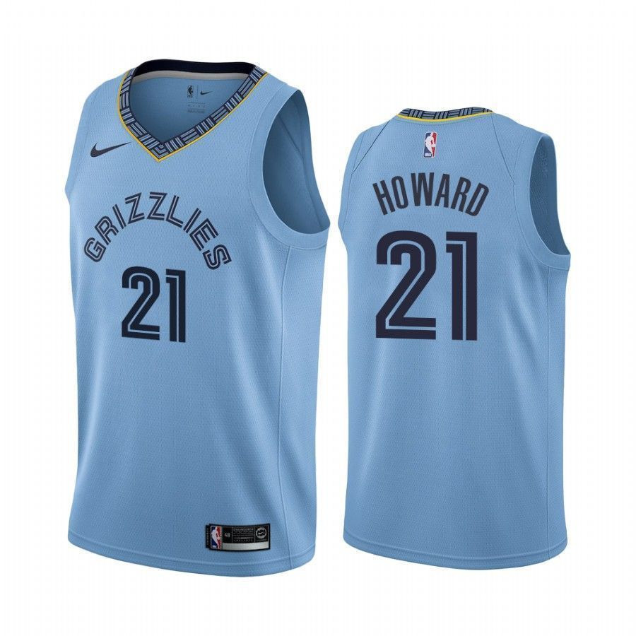 Memphis Grizzlies Dwight Howard 21 Statet NBA Jersey Men's