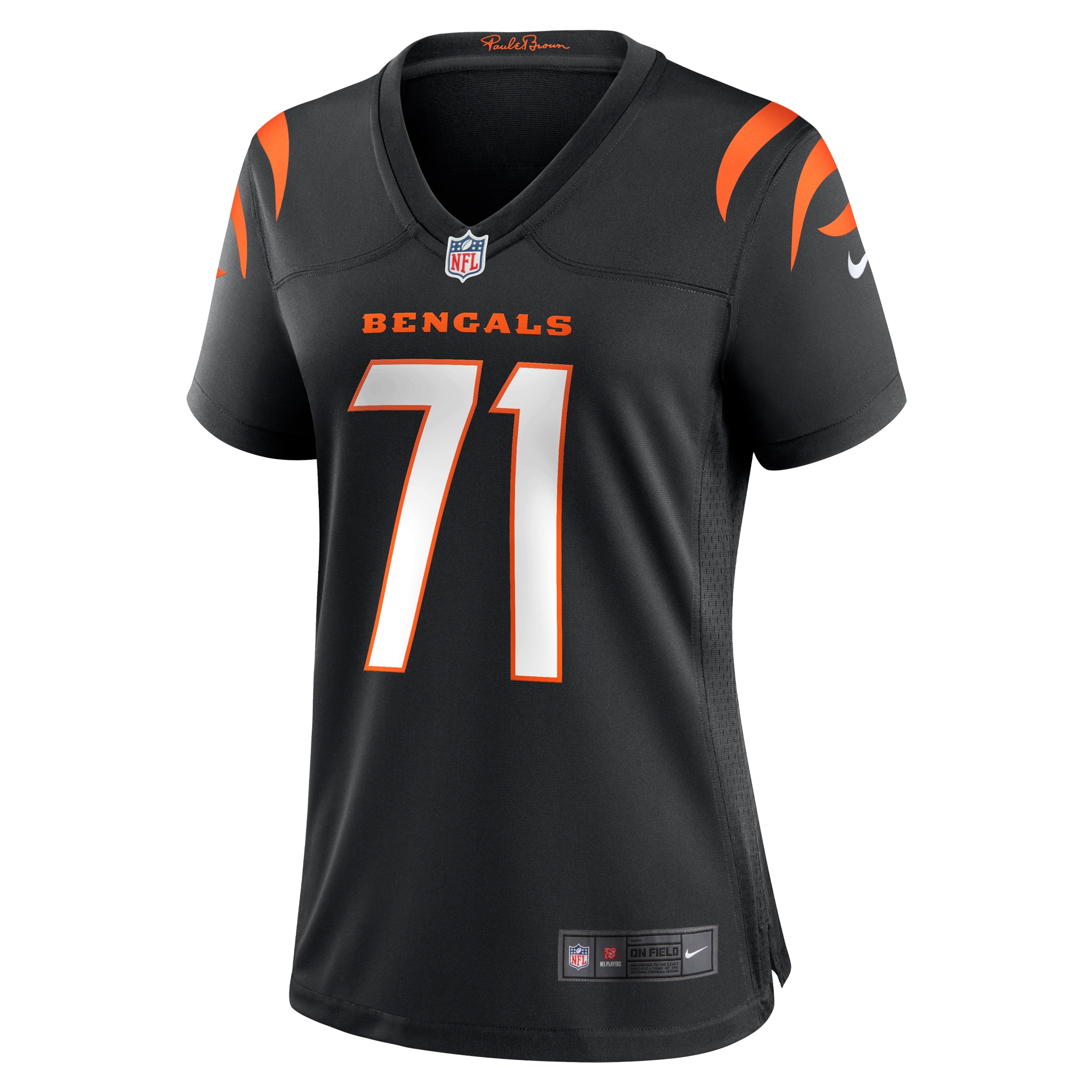 Cincinnati Bengals Amarius Mims Black Game NFL Jersey Women's