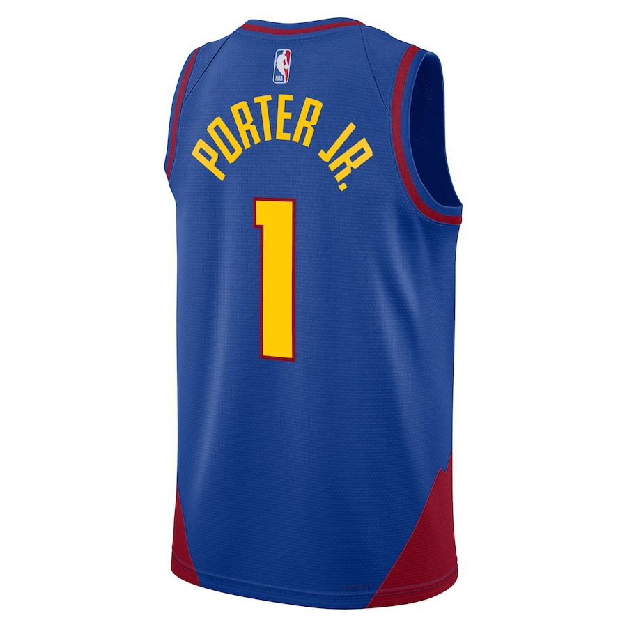Michael Porter Jr. 1 Denver Nuggets Unisex Swingman Statement Edition Royal NBA Jersey Unisex