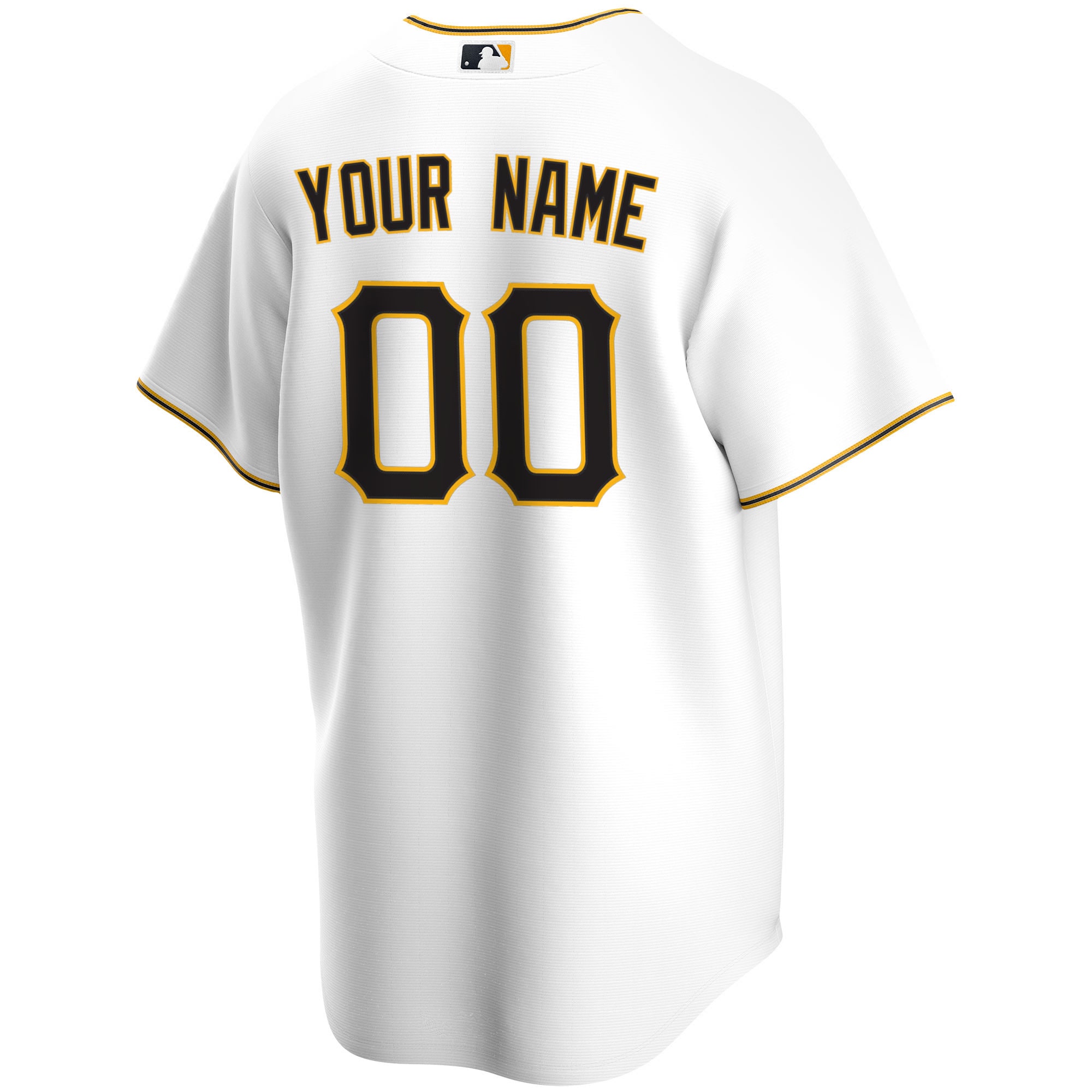 Pittsburgh Pirates White Home Custom MLB Jersey Men's