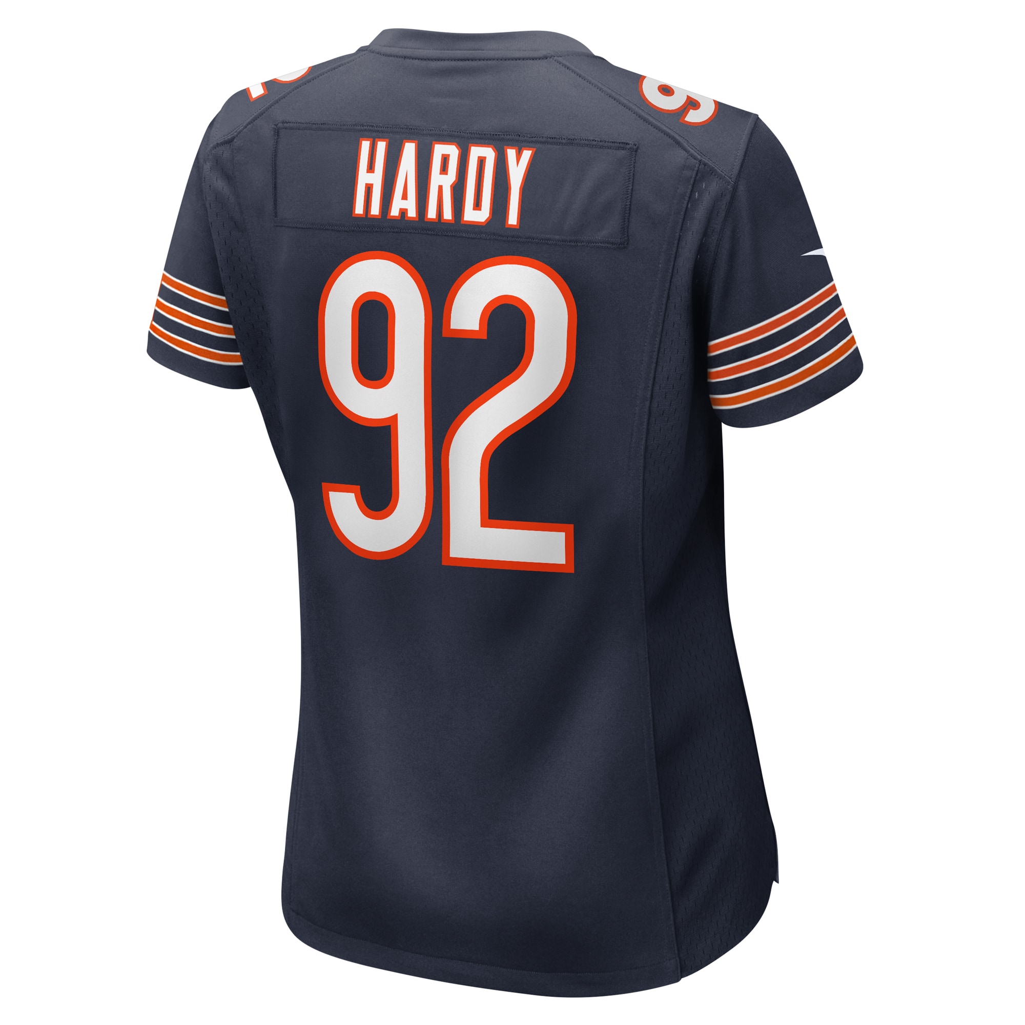 Chicago Bears Daniel Hardy Navy Team Game NFL Jersey Women's