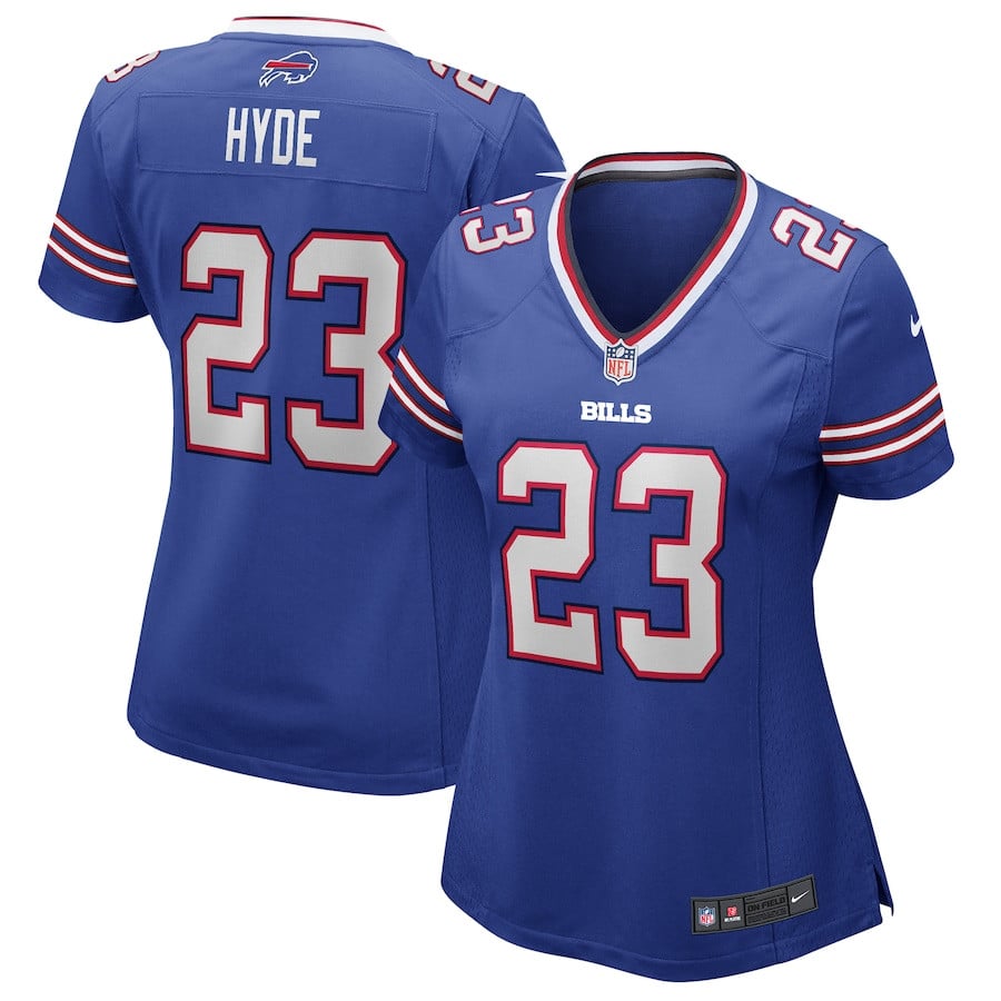 Micah Hyde 23 Buffalo Bills Game Royal NFL Jersey Women's
