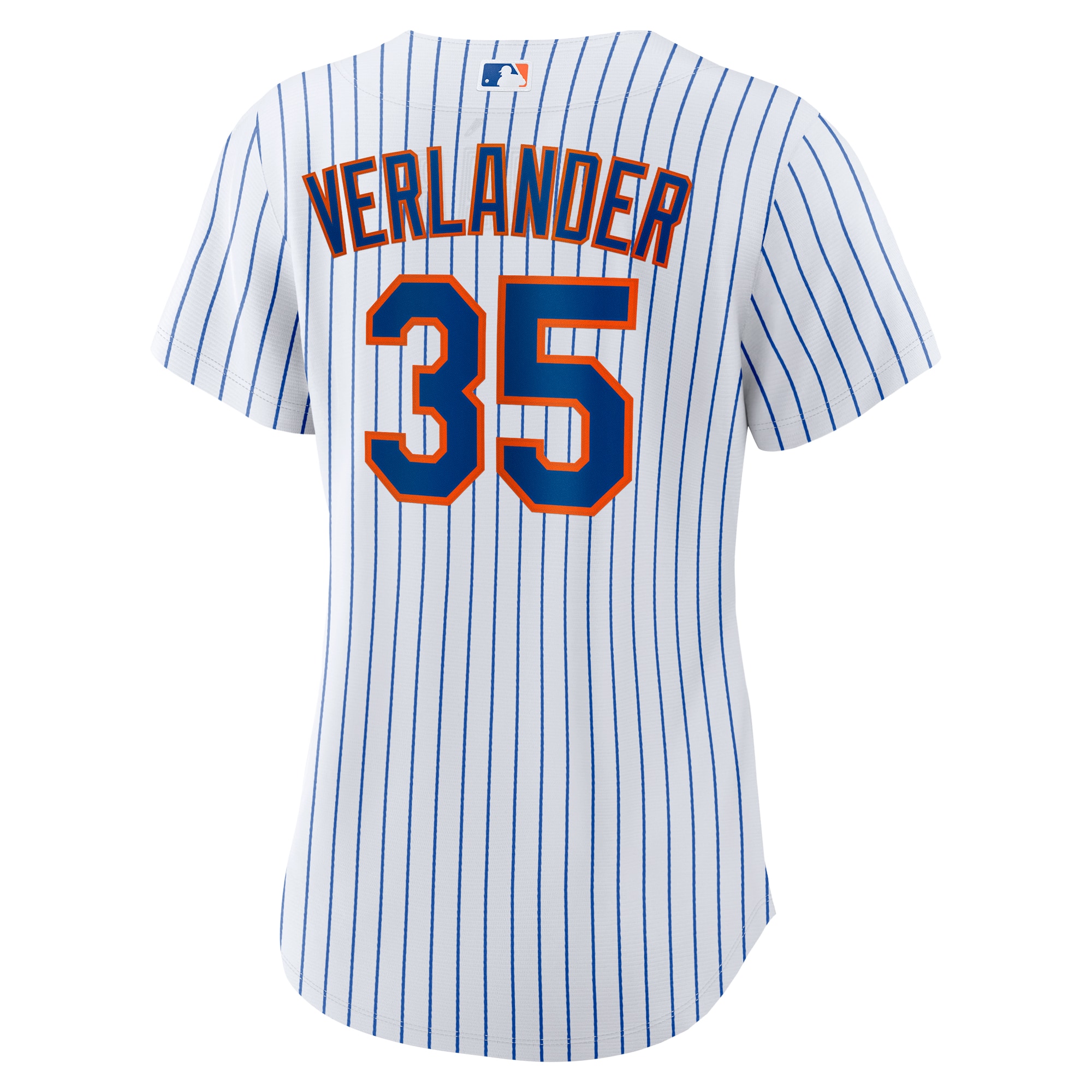New York Mets Justin Verlander White/Royal Home Player MLB Jersey Women's