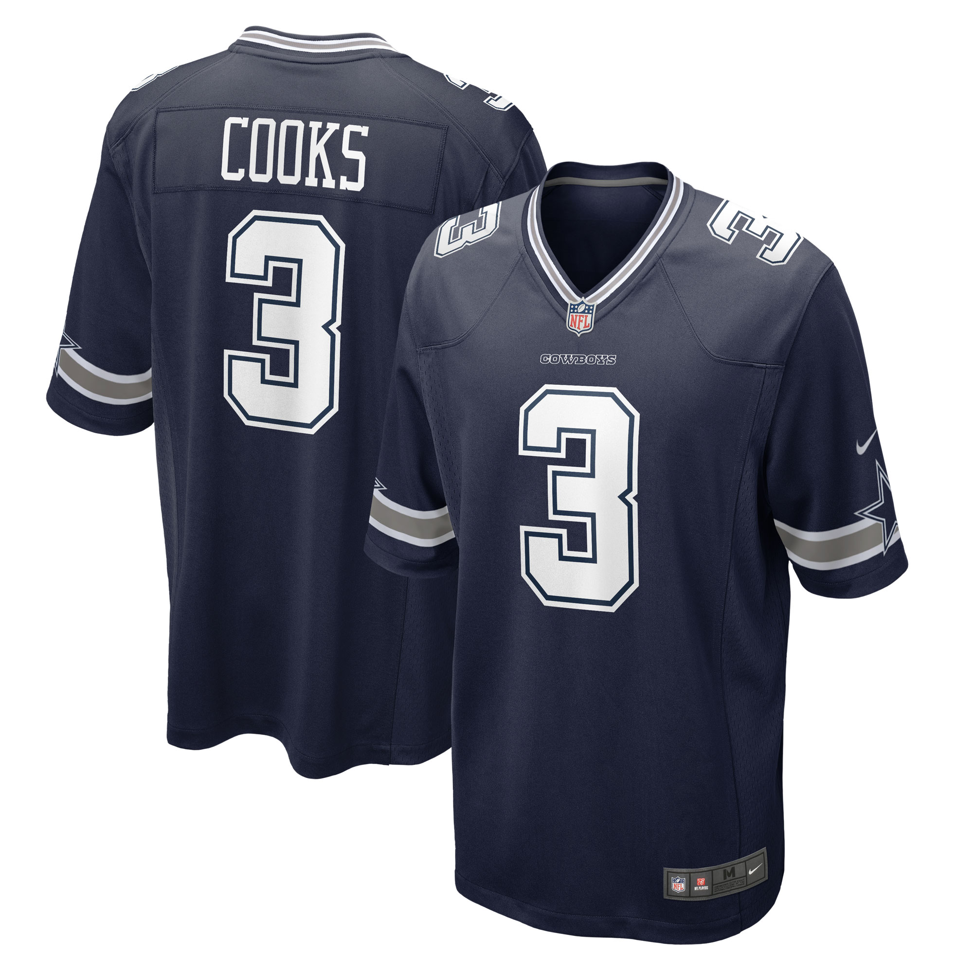 Brandin Cooks Dallas Cowboys Nike Game Jersey - Navy