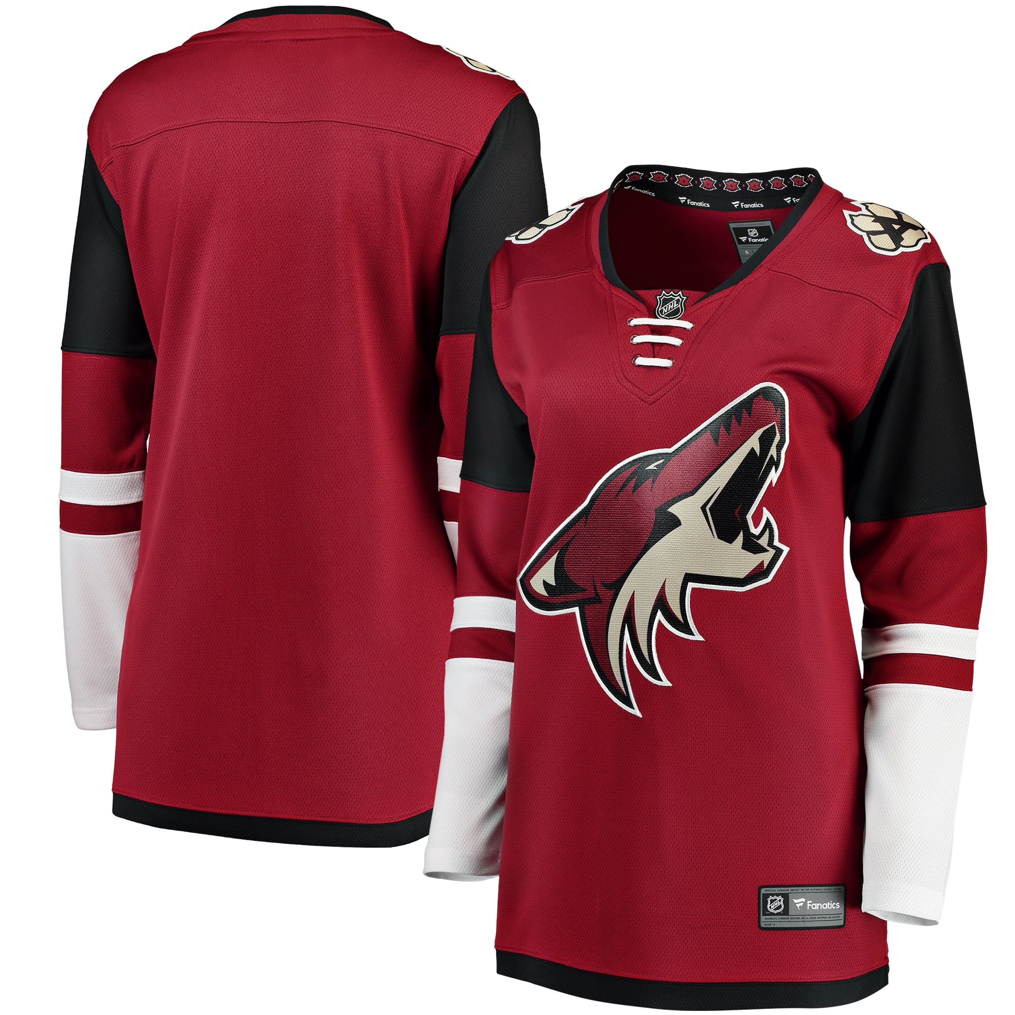 Arizona Coyotes Red Breakaway Home NHL Jersey Women's