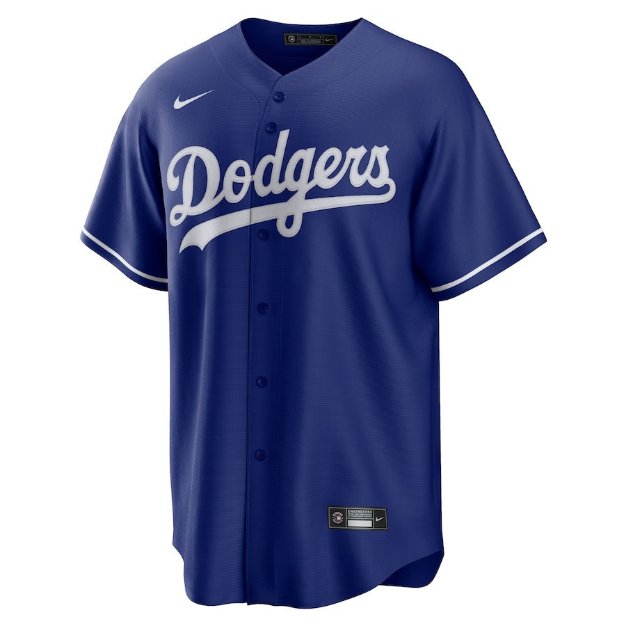 Shohei Ohtani 17 Los Angeles Dodgers Signed Homerun 2023 Alternate Royal MLB Jersey Men's