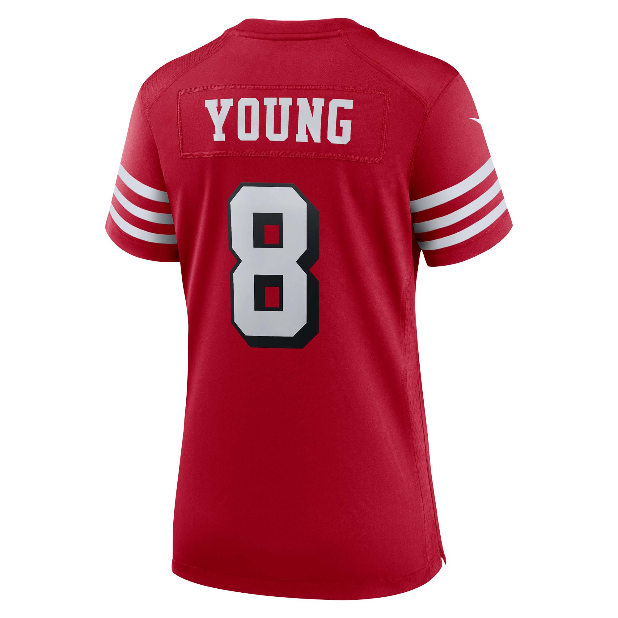 San Francisco 49ers Steve Young Scarlet Alternate Game NFL Jersey Women's