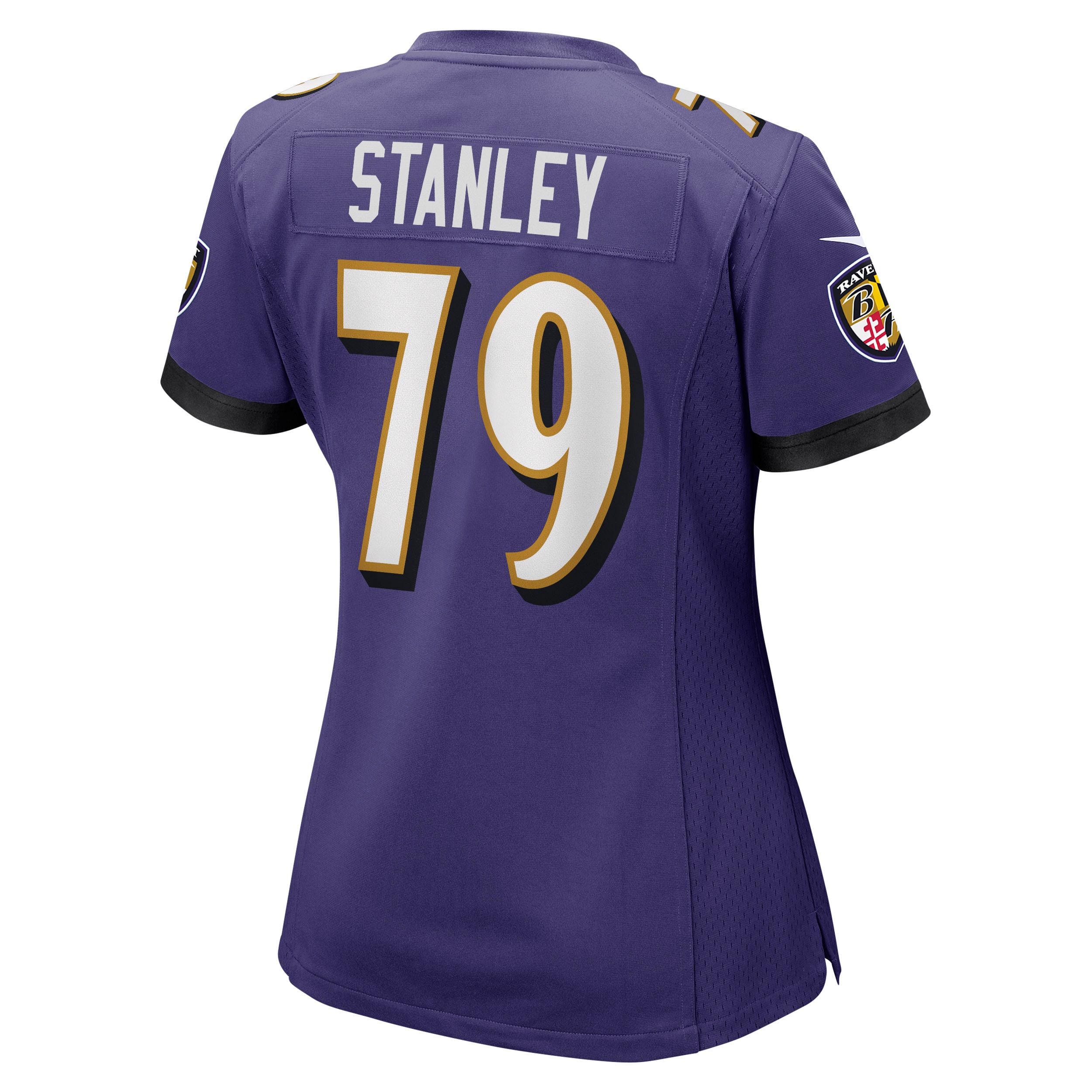 Baltimore Ravens Ronnie Stanley Purple Game NFL Jersey Women's