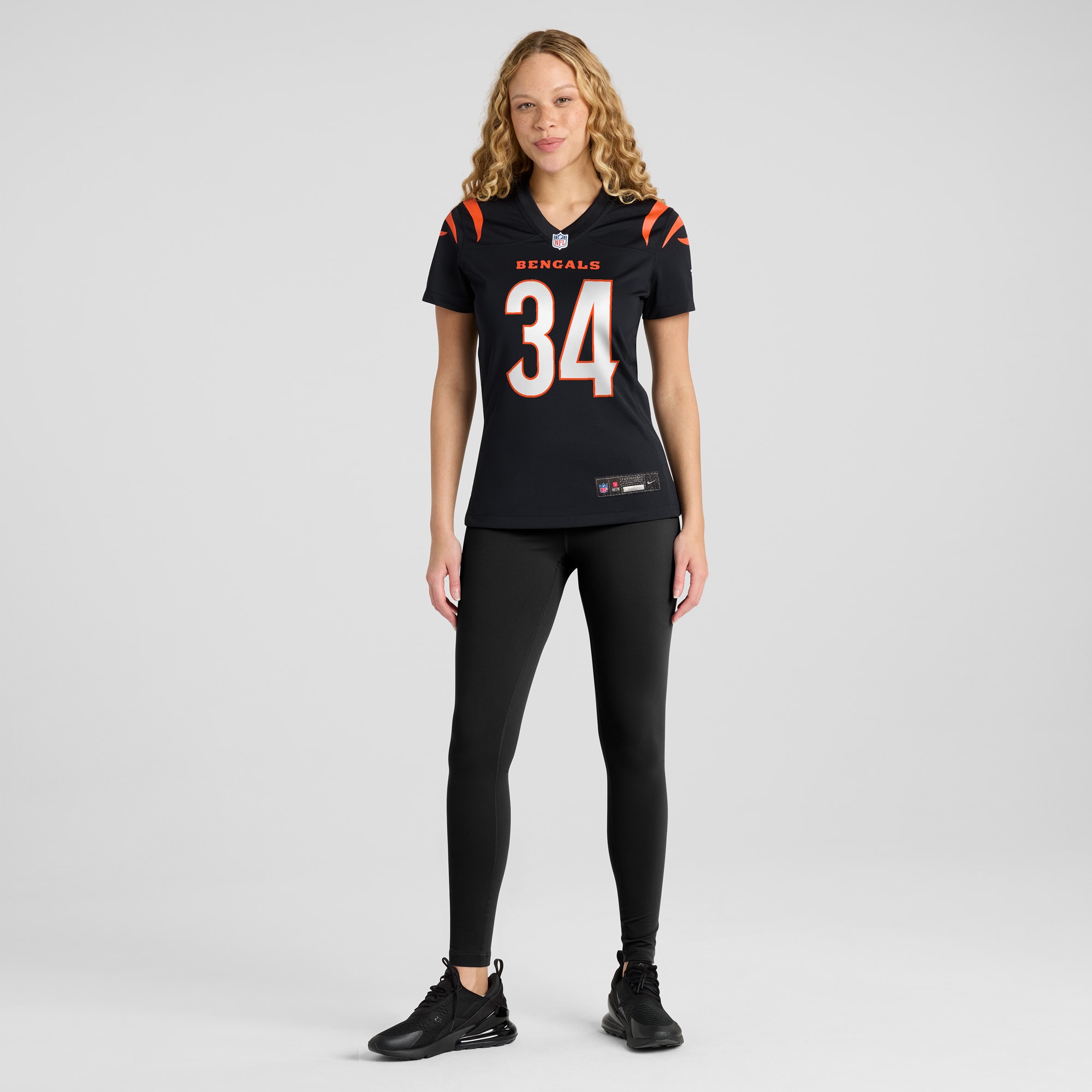 Cincinnati Bengals Demetric Felton Jr. Black Team Game NFL Jersey Women's