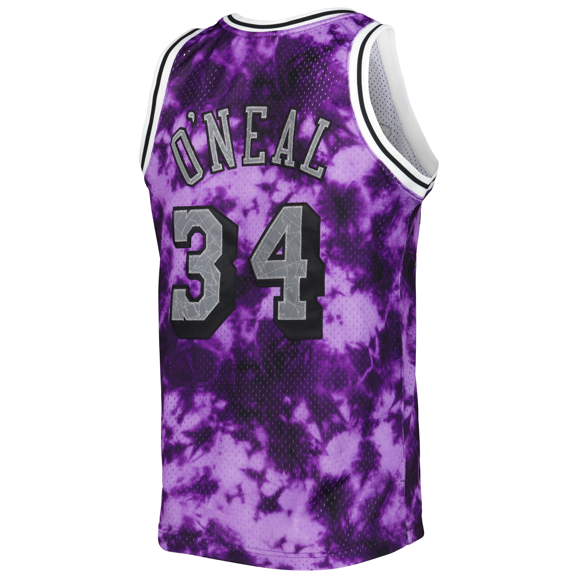 Mitchell Ness Shaquille O'Neal Purple Los Angeles Lakers 1996/97 Galaxy Swingman NBA Jersey Men's