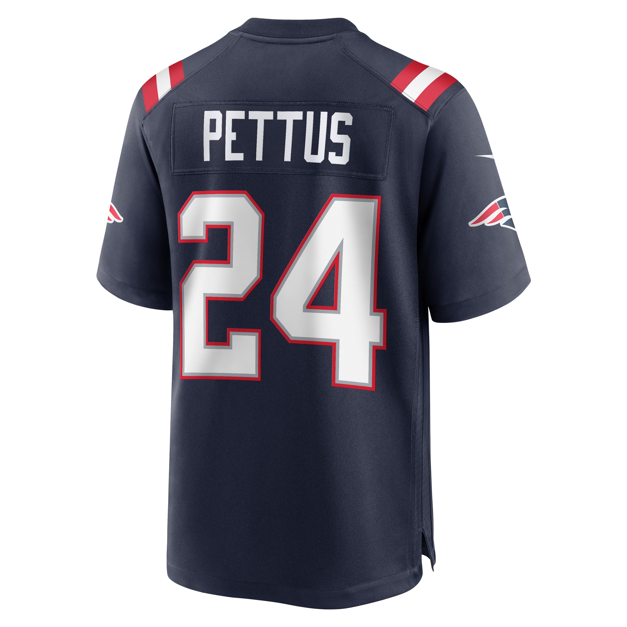 New England Patriots Dell Pettus Navy Game NFL Jersey Men's
