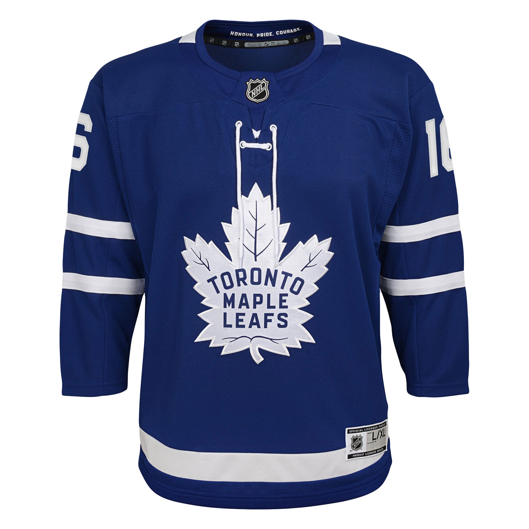 Toronto Maple Leafs Mitchell Marner Blue Home Premier Player NHL Jersey Youth