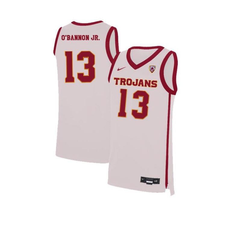 13 Charles OBannon J White Elite USC Trojans NCAA Jersey Men's