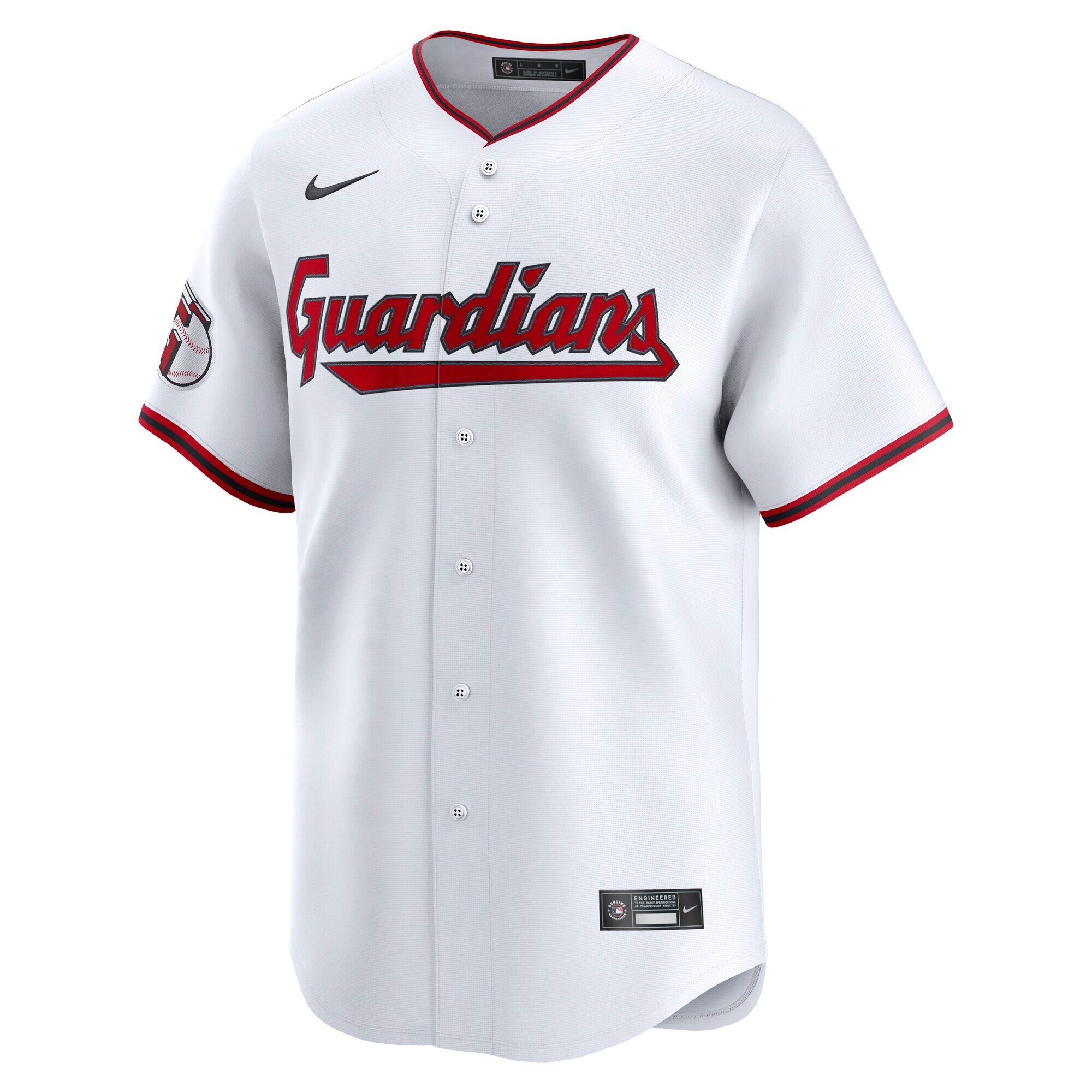 Cleveland Guardians Jose Ramirez White Home Limited MLB Jersey Men's
