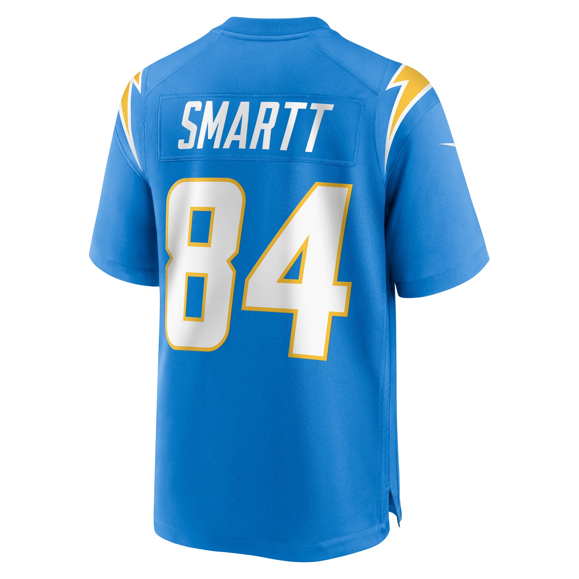 Los Angeles Chargers Stone Smartt Powder Blue Team Game NFL Jersey Men's
