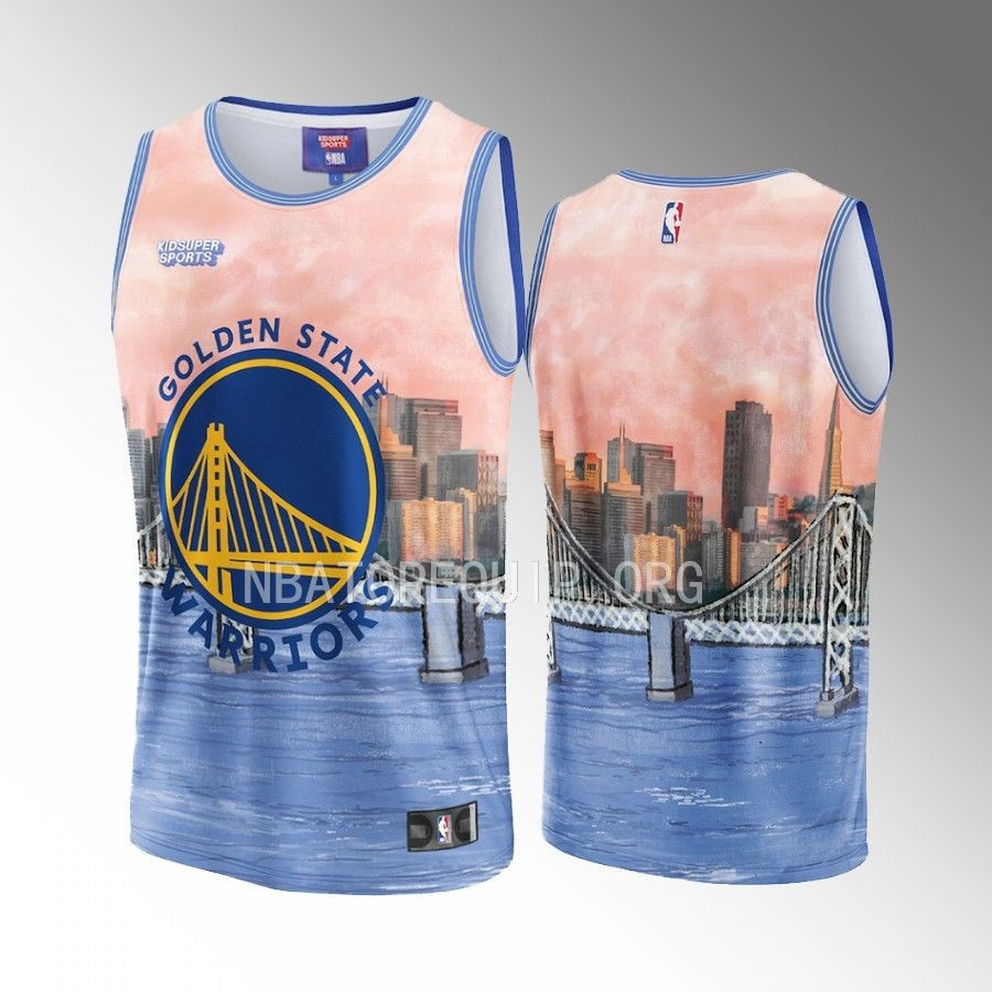 Golden State Warriors KidSuper Studio Unisex Hometown NBA Jersey Unisex