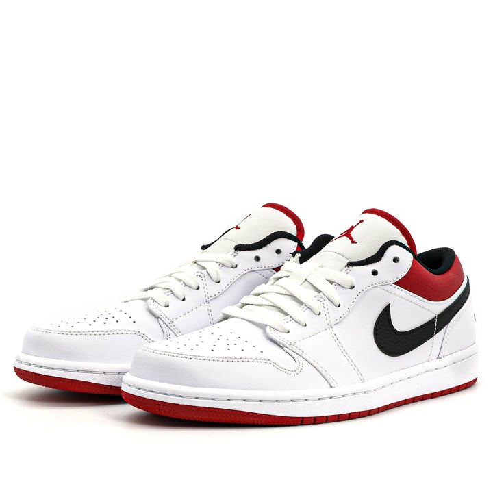 Air Jordan 1 Low White University Red 553558-118