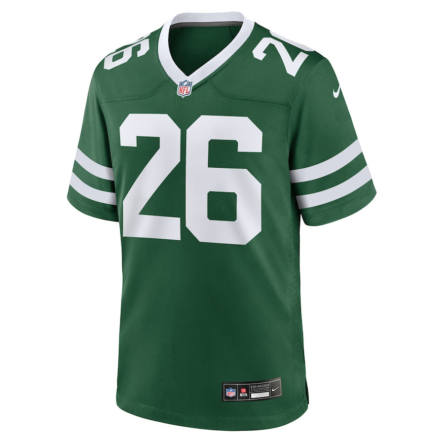 Brandin Echols 26 New York Jets Team Game Legacy Green NFL Jersey Men's
